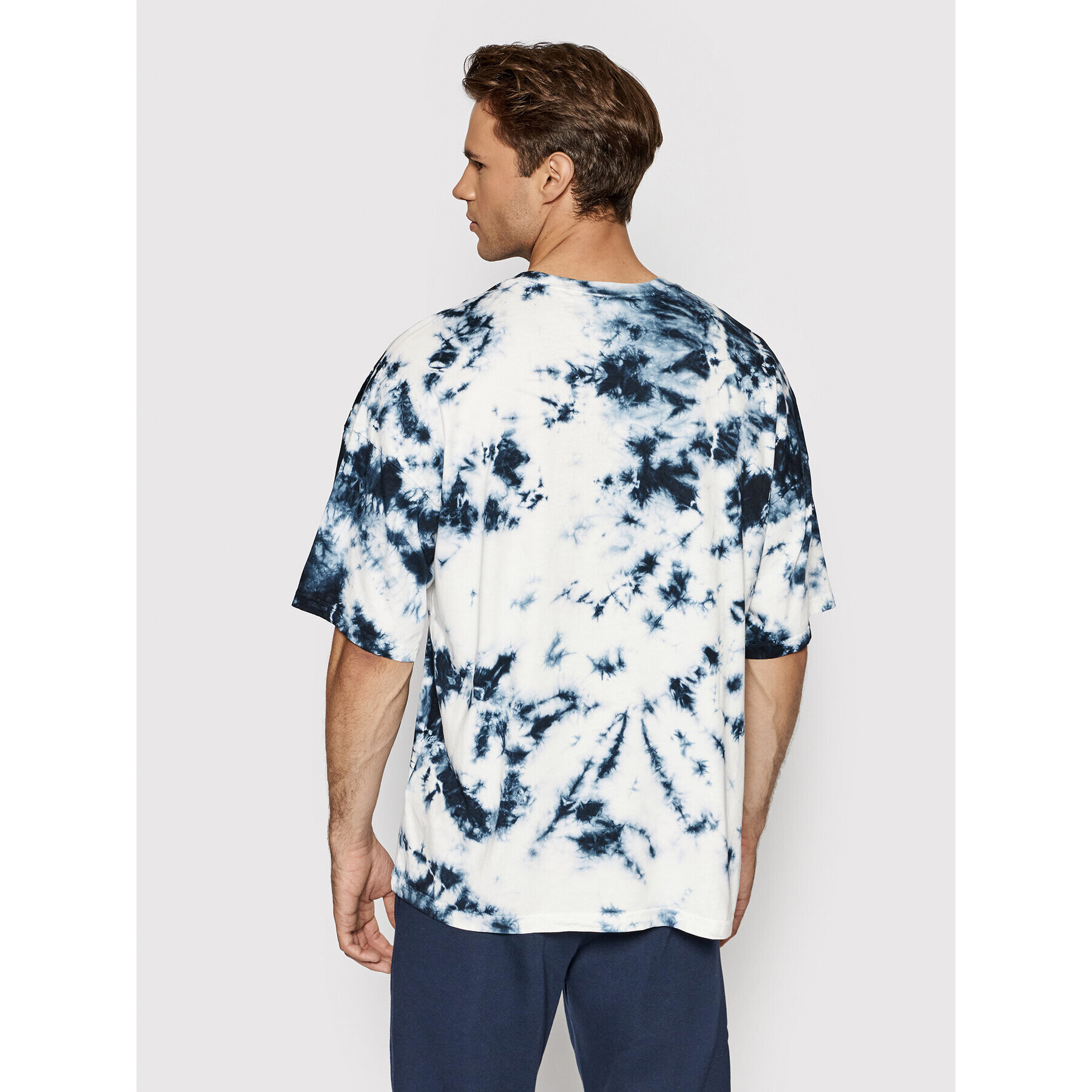 Champion Тишърт Tie Dye 216821 Тъмносин Regular Fit - Pepit.bg