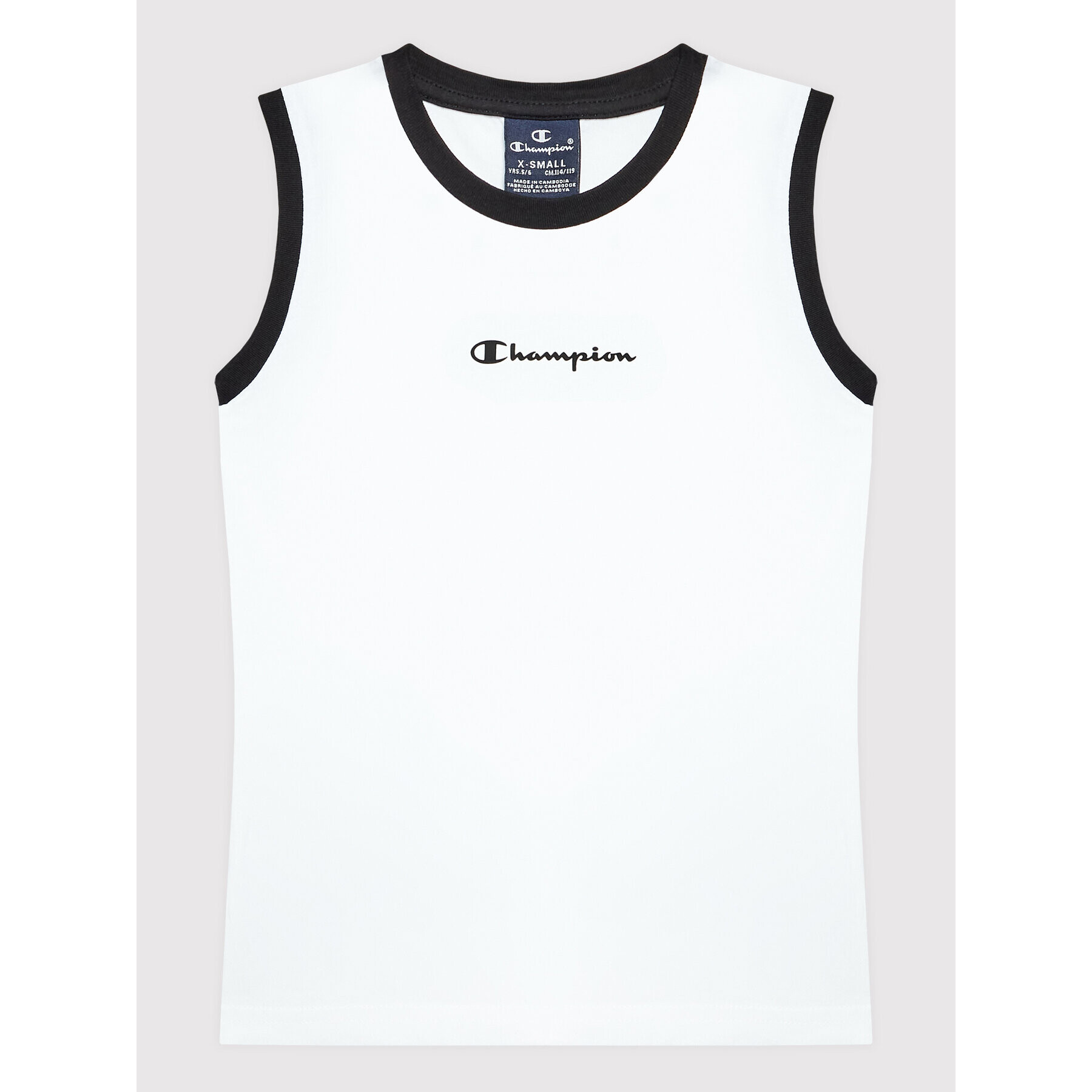 Champion топ 305911 Бял Regular Fit - Pepit.bg