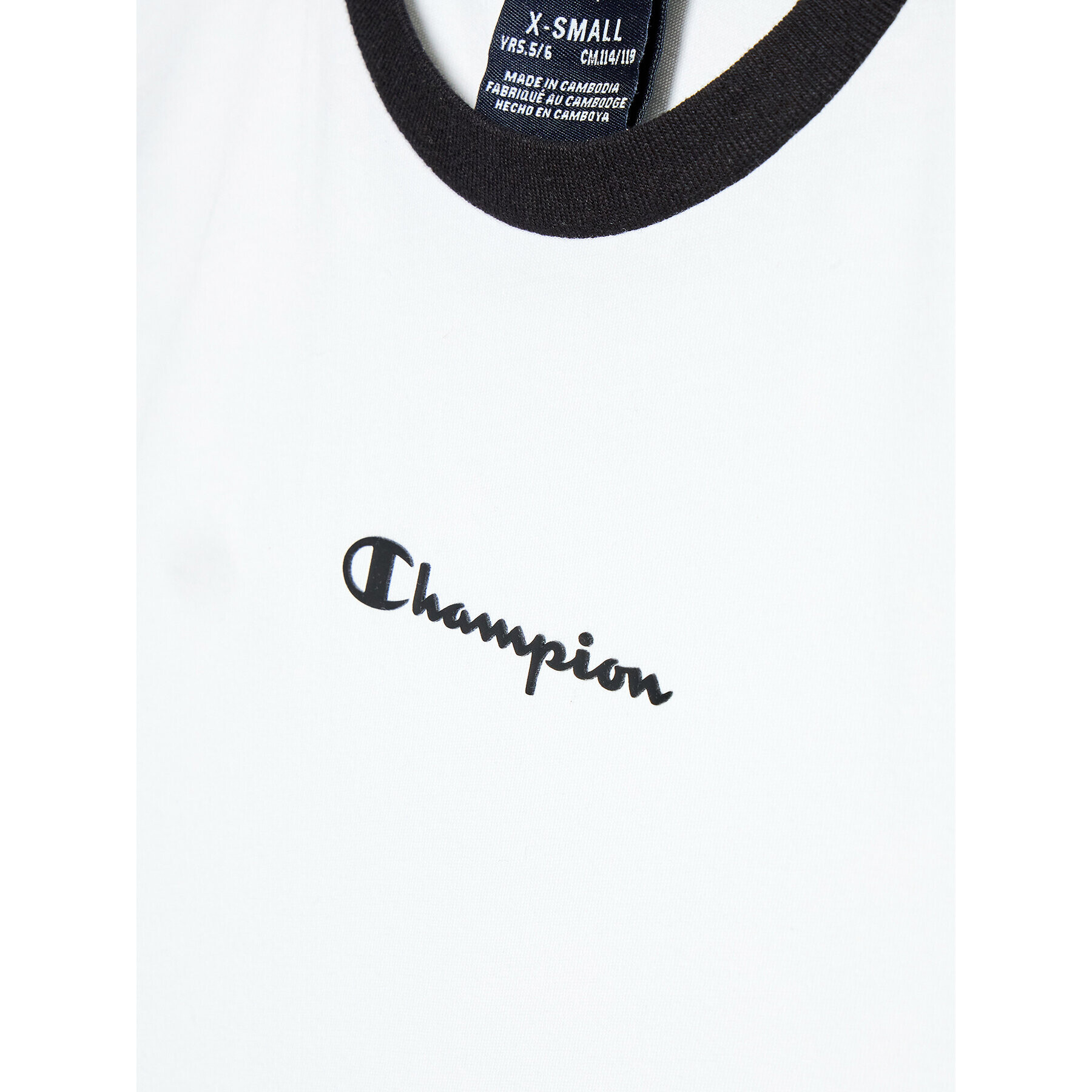 Champion топ 305911 Бял Regular Fit - Pepit.bg