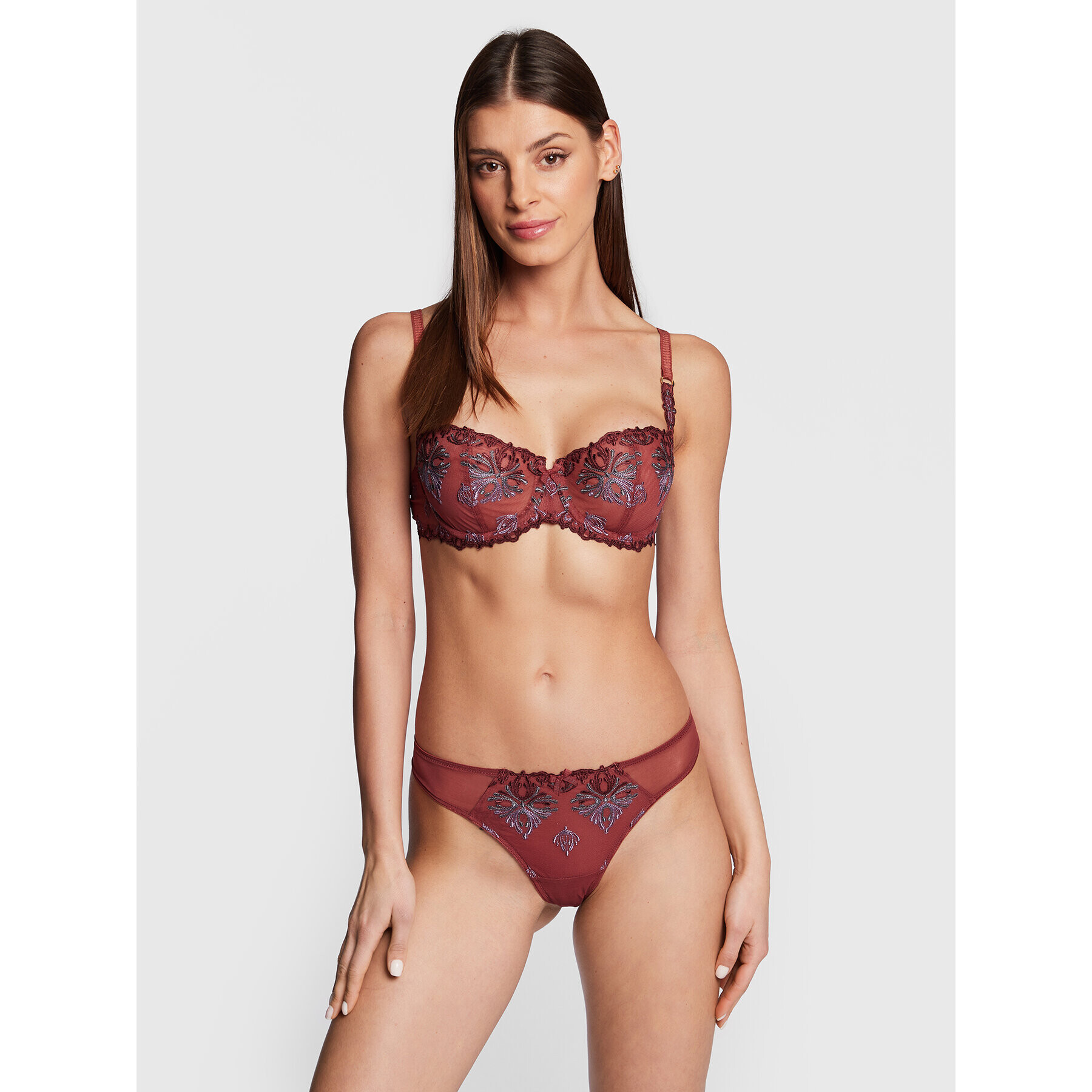 Chantelle Бикини тип прашка Champs Elysees C26090 Кафяв - Pepit.bg