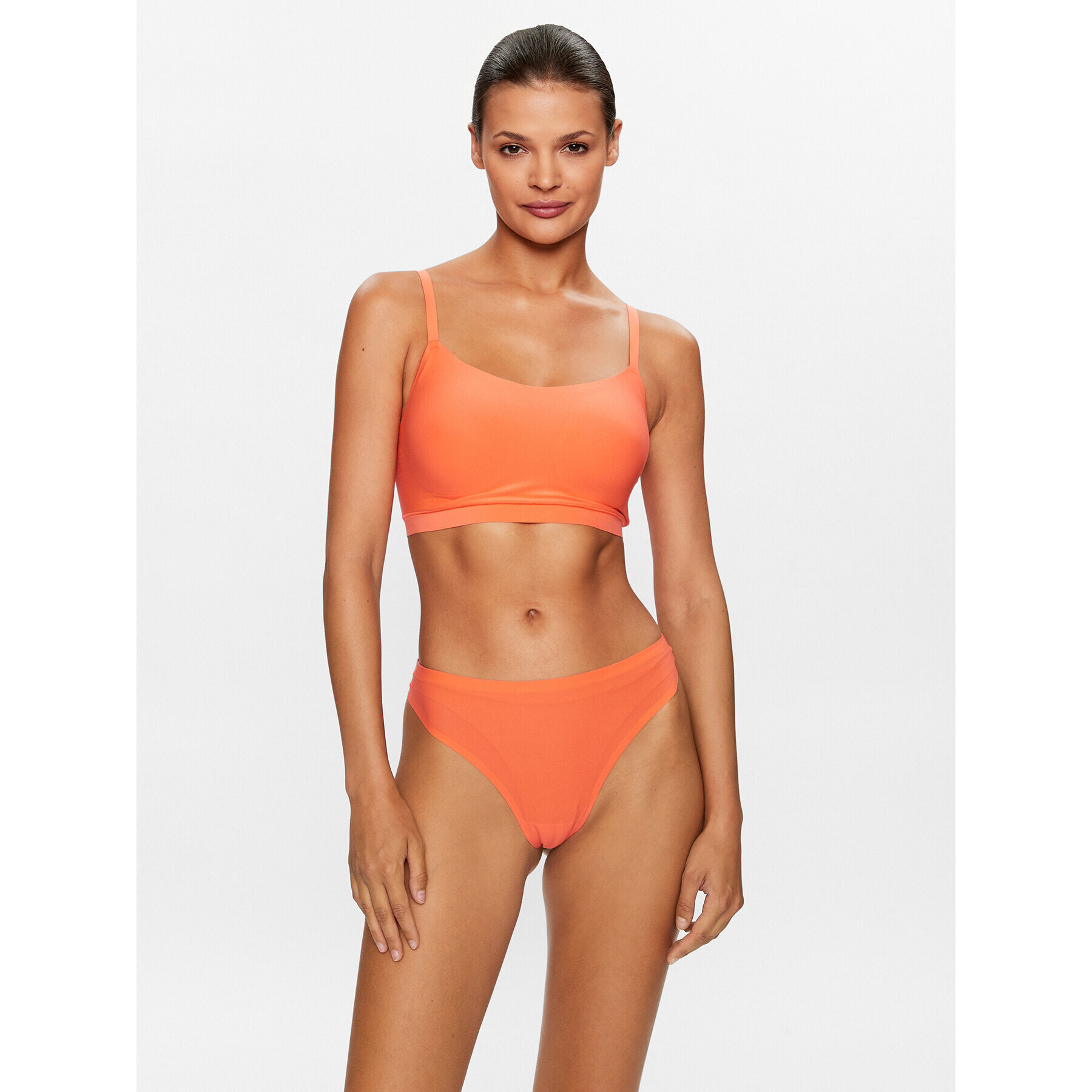 Chantelle Бикини тип прашка Soft Stretch C26490 Оранжев - Pepit.bg