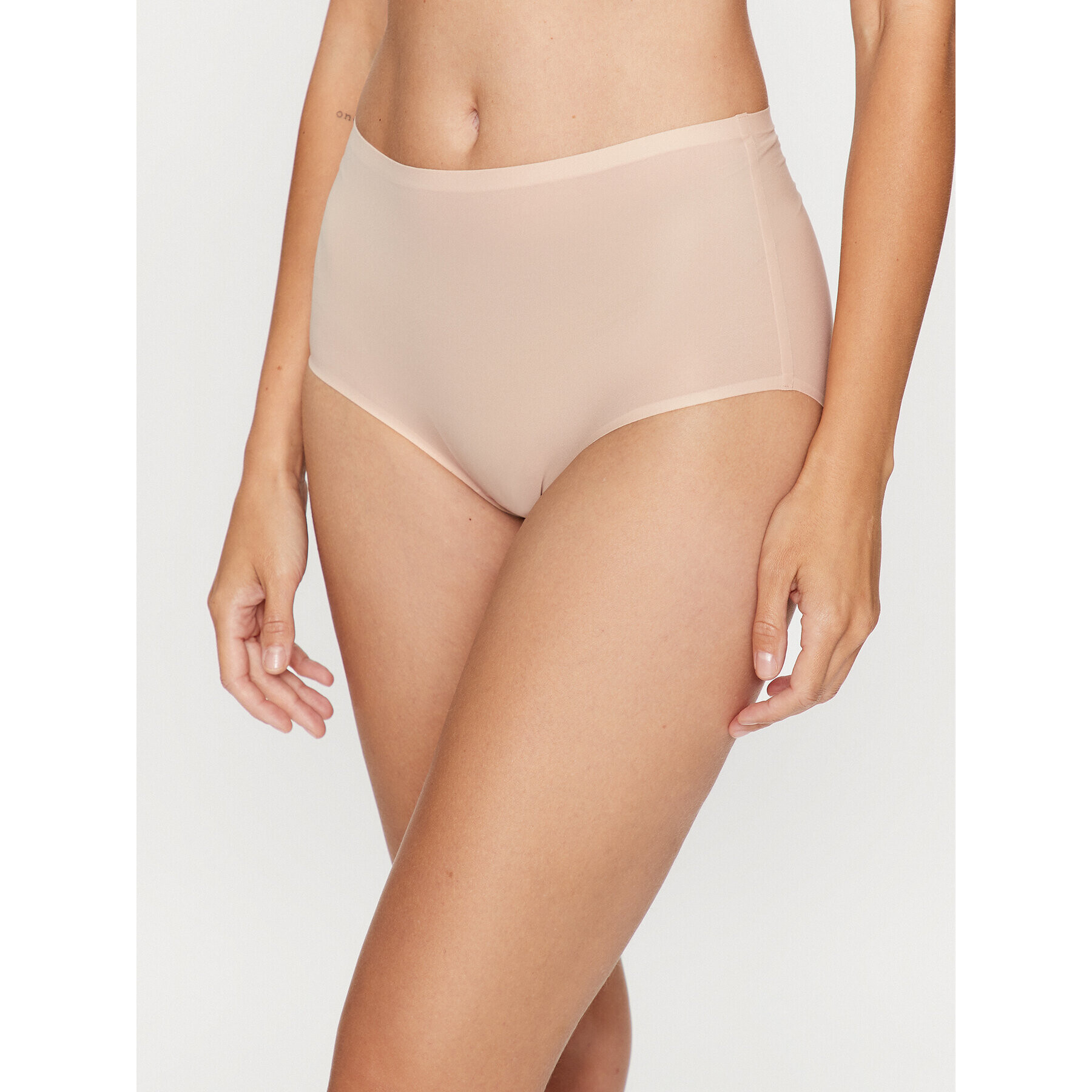 Chantelle Класически бикини с висока талия Sofstretch C26470 Бежов - Pepit.bg