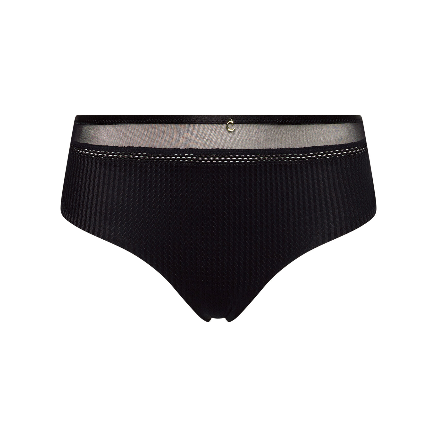 Chantelle Класически дамски бикини Chic Essential C16G40 Черен - Pepit.bg