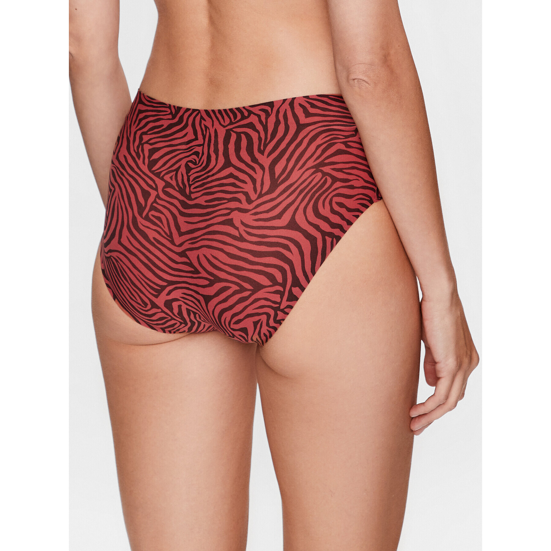Chantelle Класически дамски бикини Soft Stretch C11D40 Червен - Pepit.bg