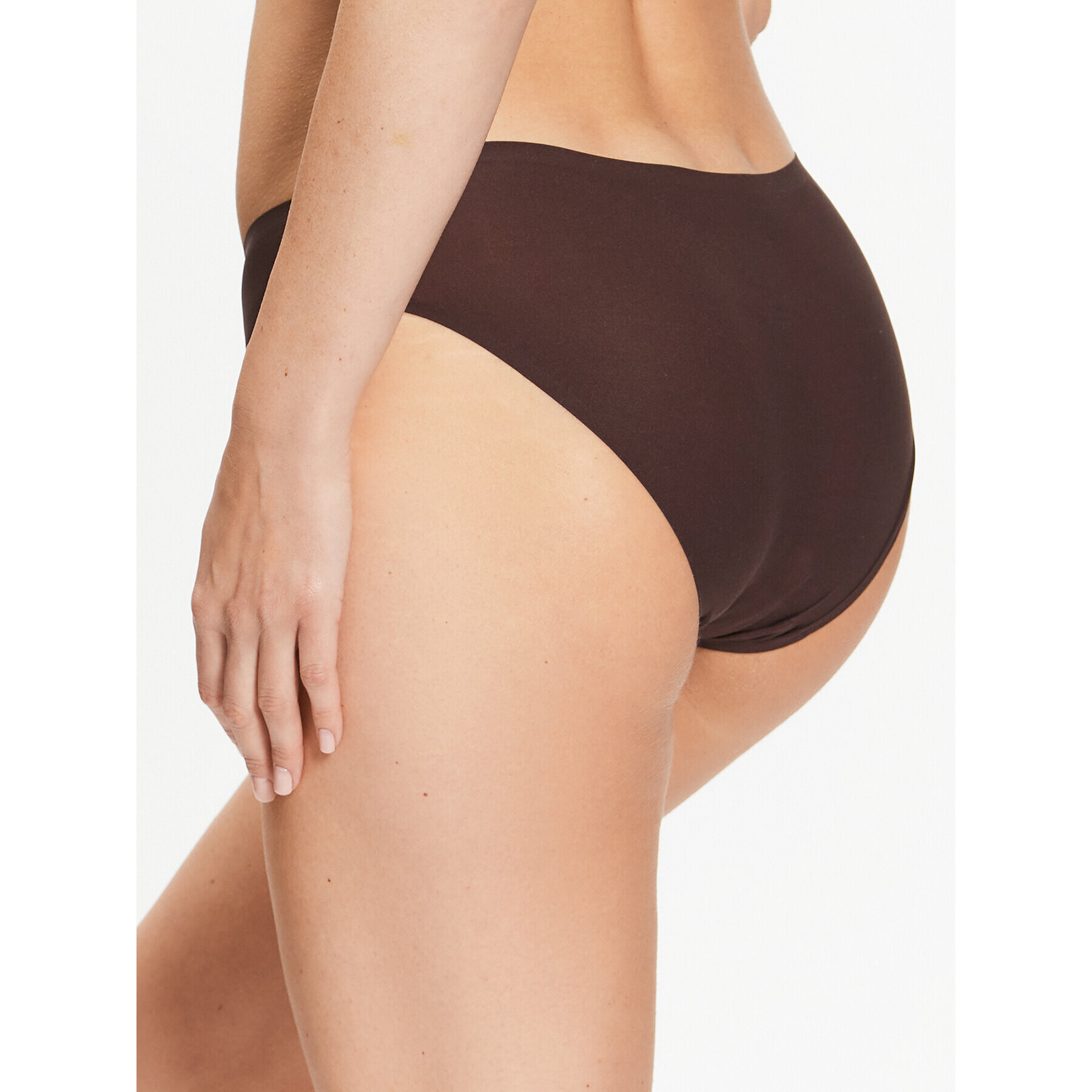 Chantelle Класически дамски бикини Soft Stretch C26430 Кафяв - Pepit.bg