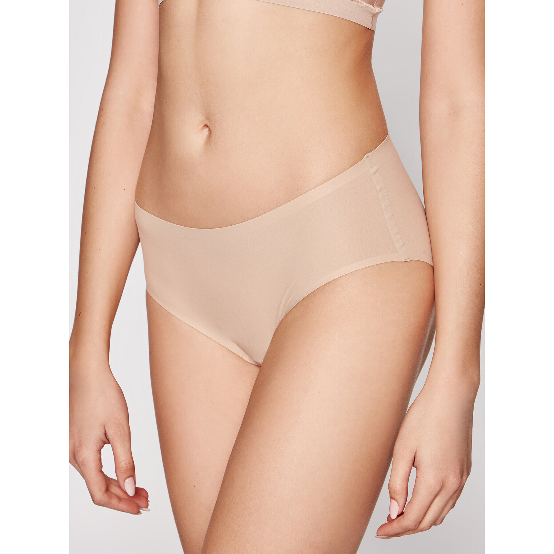 Chantelle Класически дамски бикини Soft Stretch C26440 Бежов - Pepit.bg
