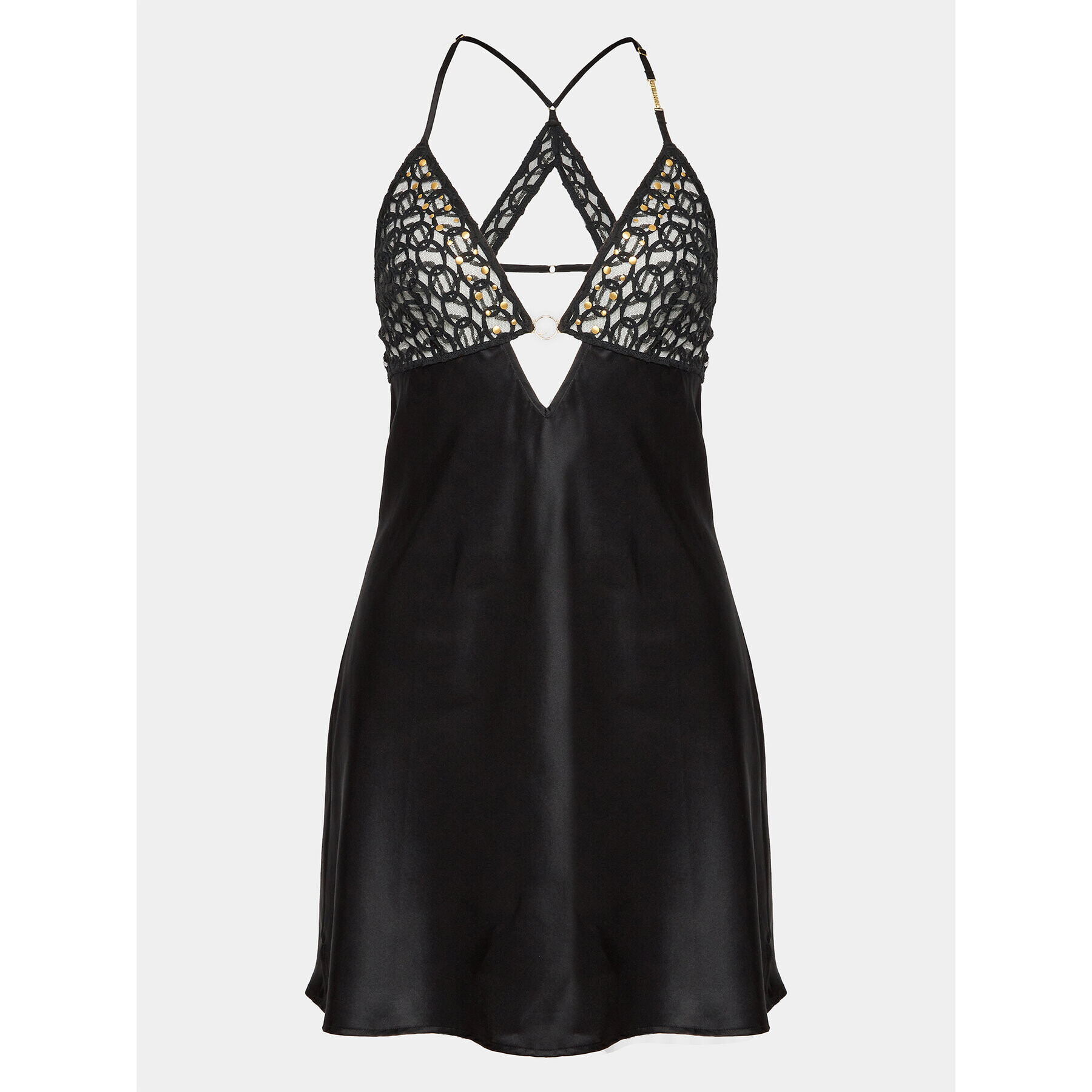 Chantelle Нощница C01540 Черен Regular Fit - Pepit.bg