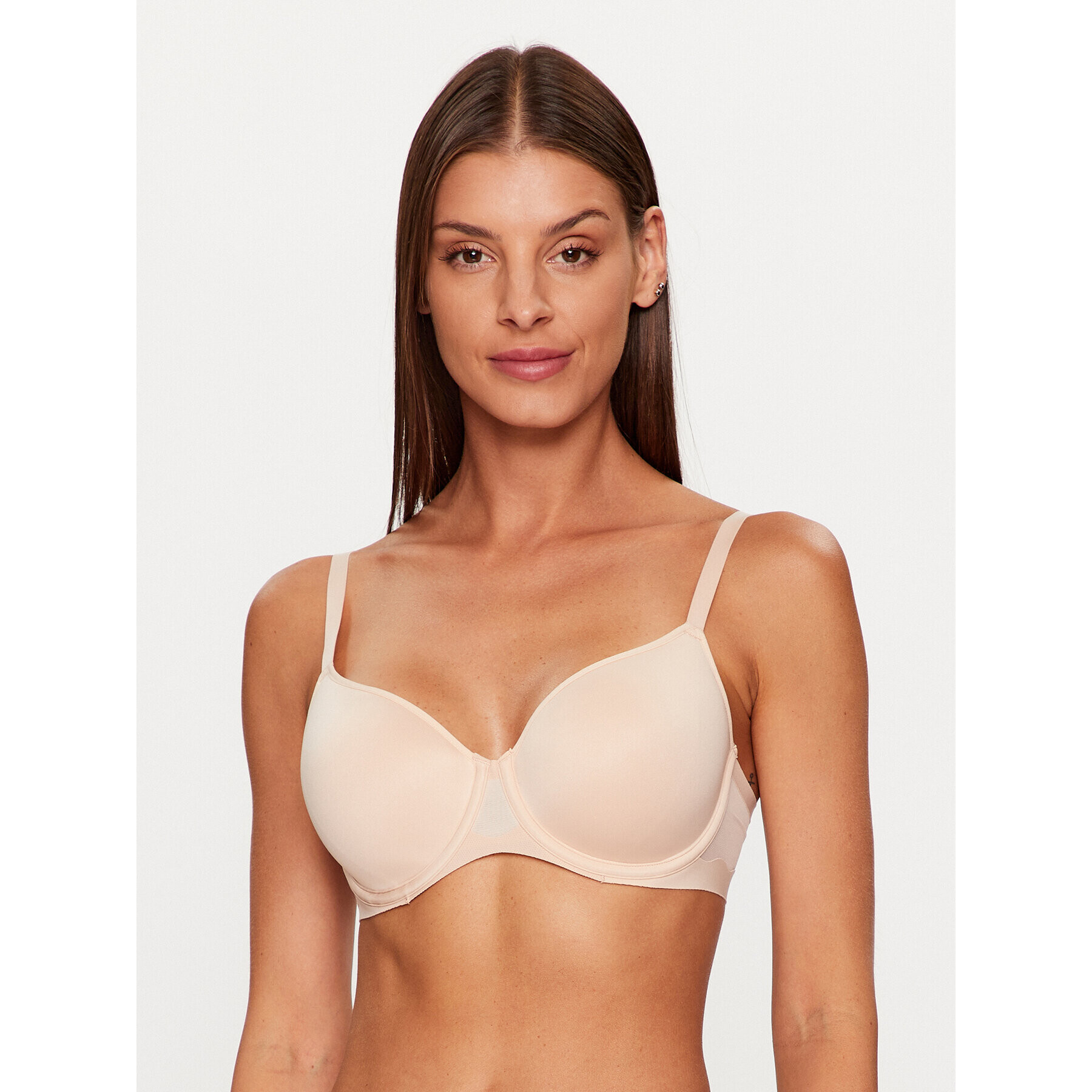 Chantelle Сутиен с банели Pure Light C10M70 Бежов - Pepit.bg