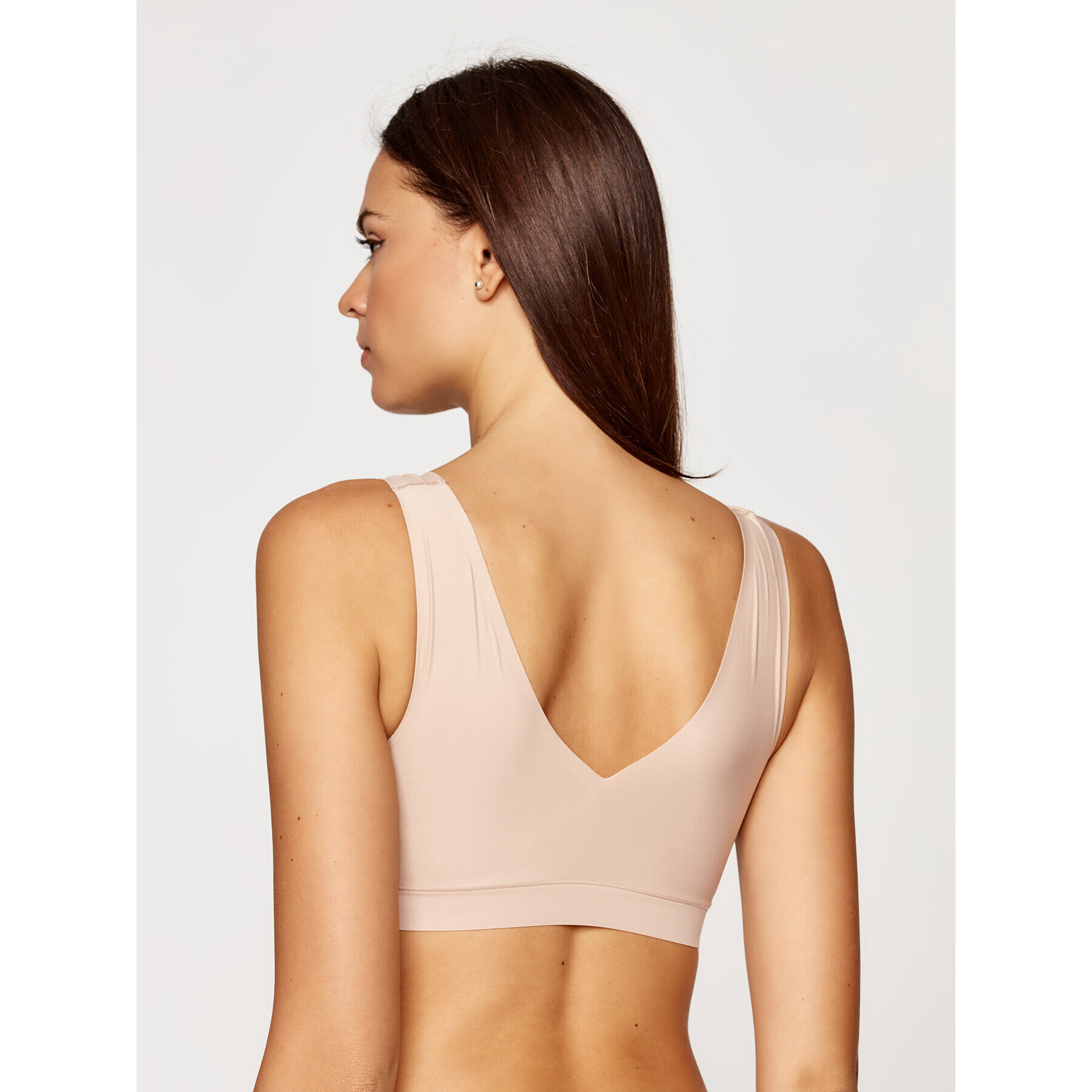 Chantelle Сутиен-топ Soft Stretch C16A10 Бежов - Pepit.bg
