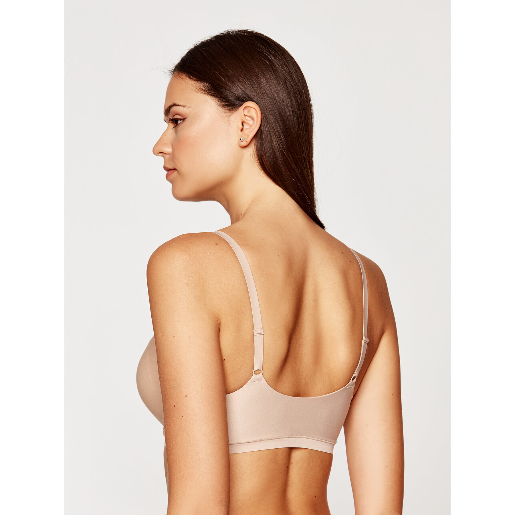 Chantelle Сутиен-топ Soft Stretch C16A20 Бежов - Pepit.bg