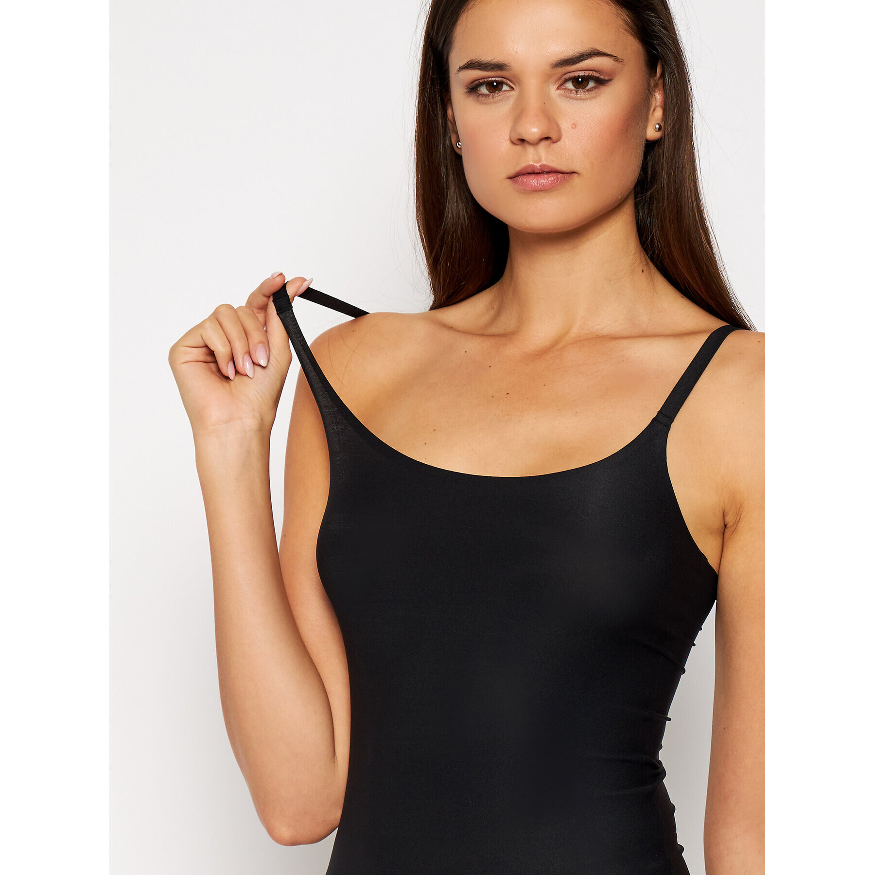 Chantelle Топ Soft Stretch C10620 Черен Slim Fit - Pepit.bg