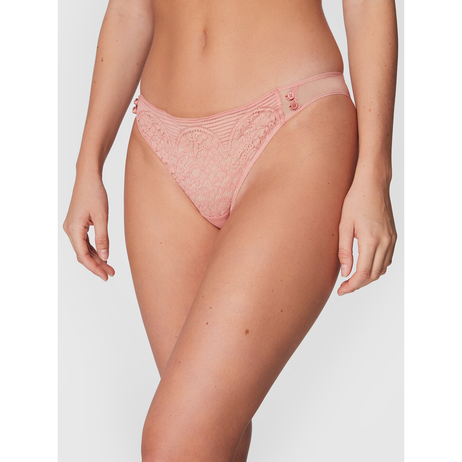Chantelle X Класически дамски бикини Singular T02F60 Розов - Pepit.bg
