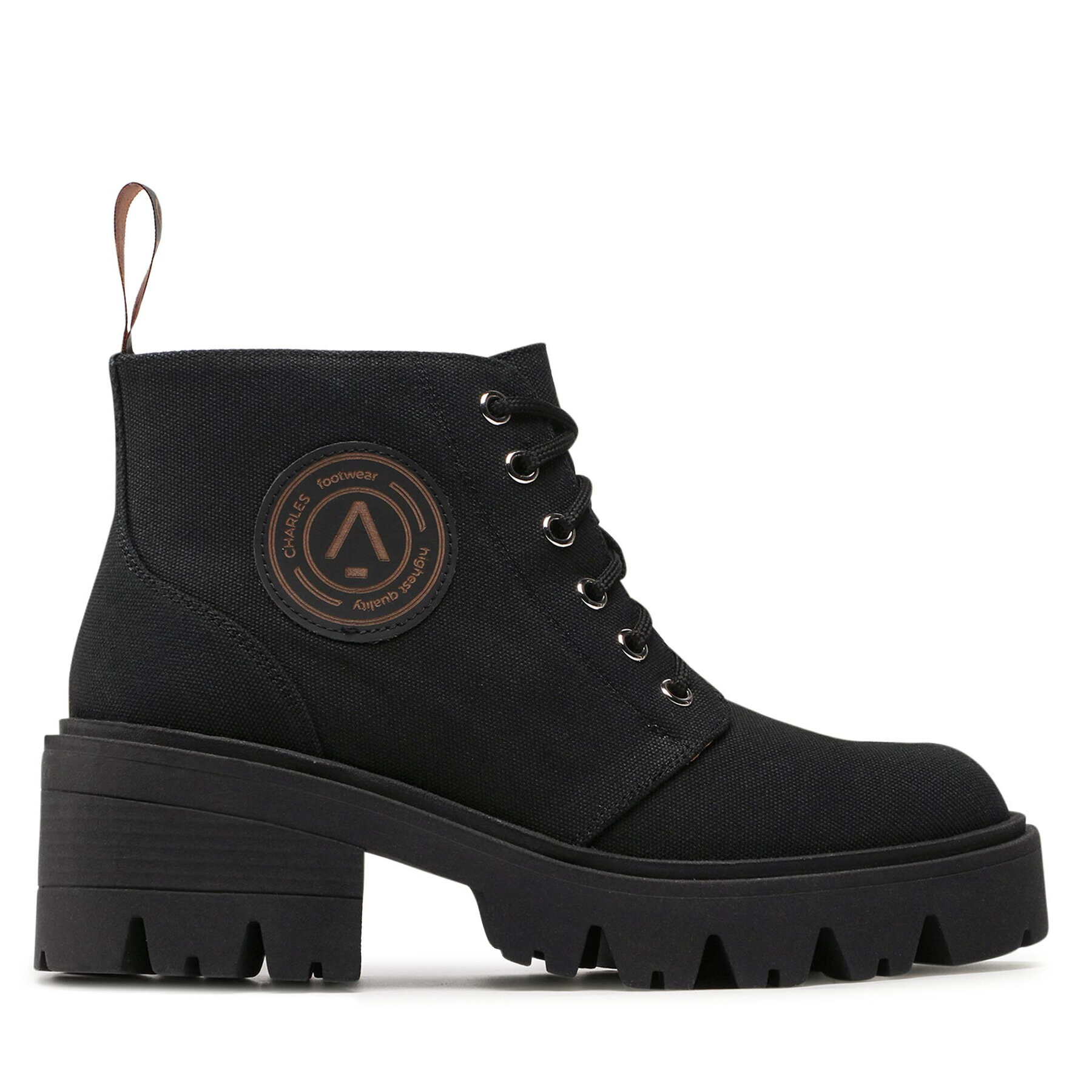 Charles Боти Danny Boots Черен - Pepit.bg