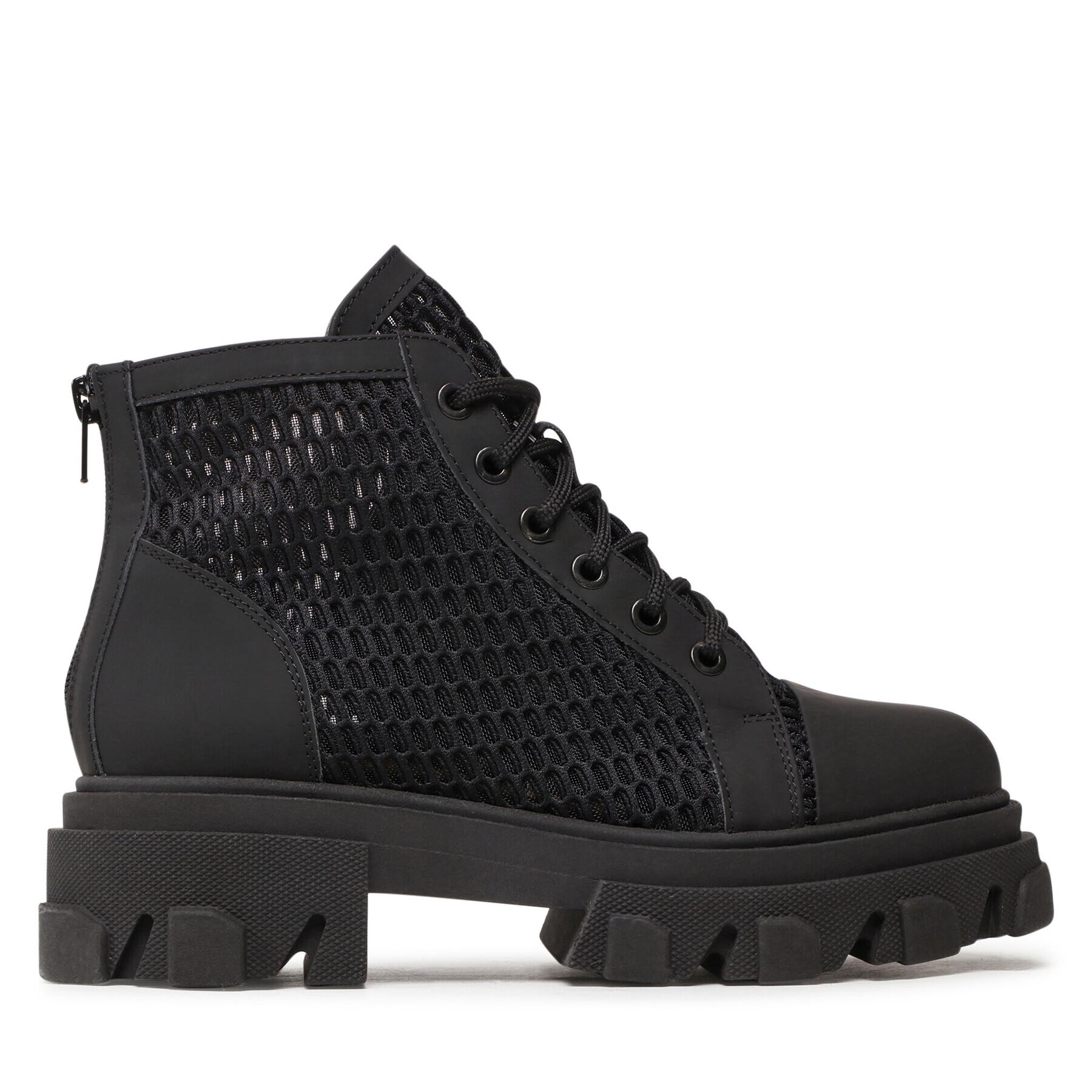 Charles Боти Polla Boots Черен - Pepit.bg