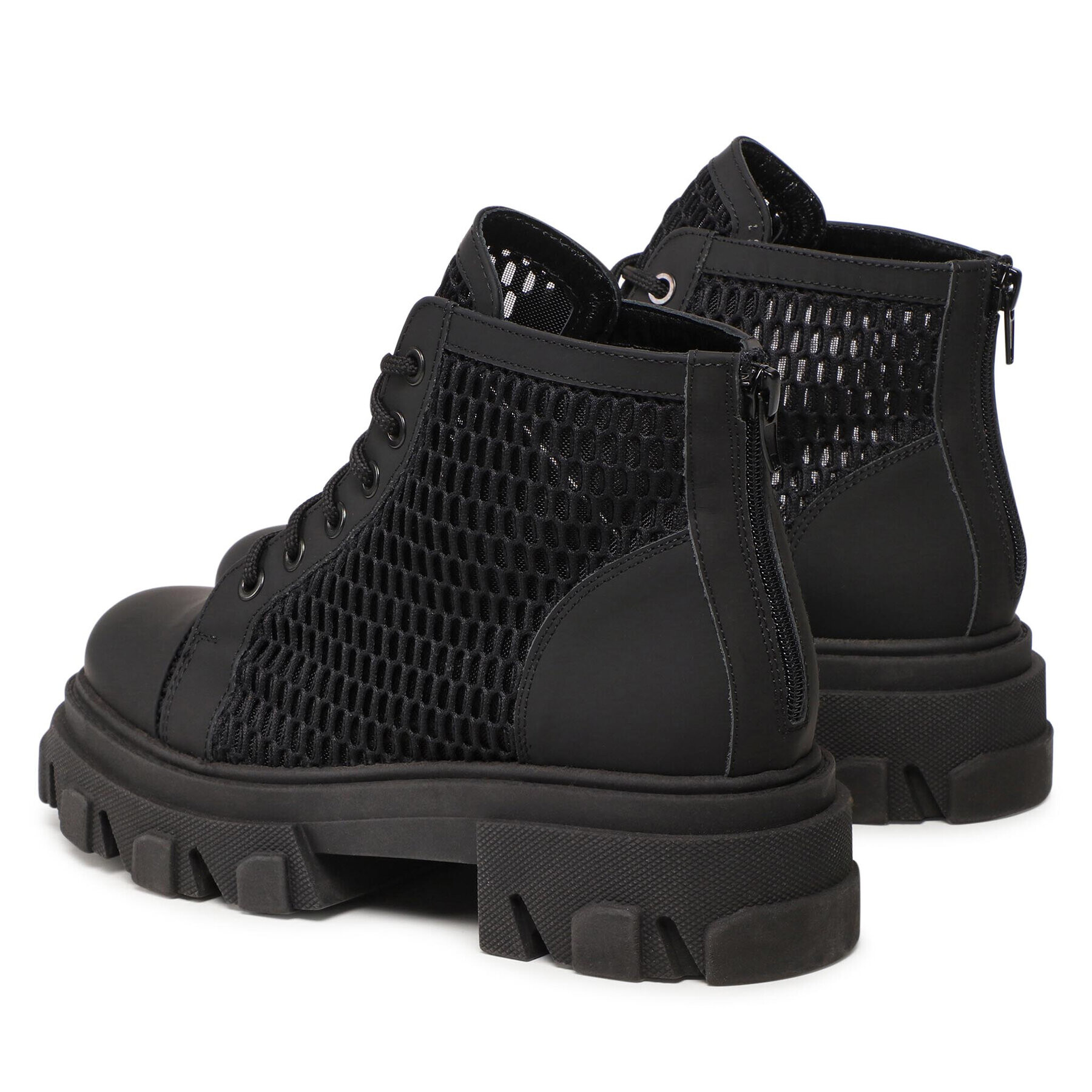 Charles Боти Polla Boots Черен - Pepit.bg