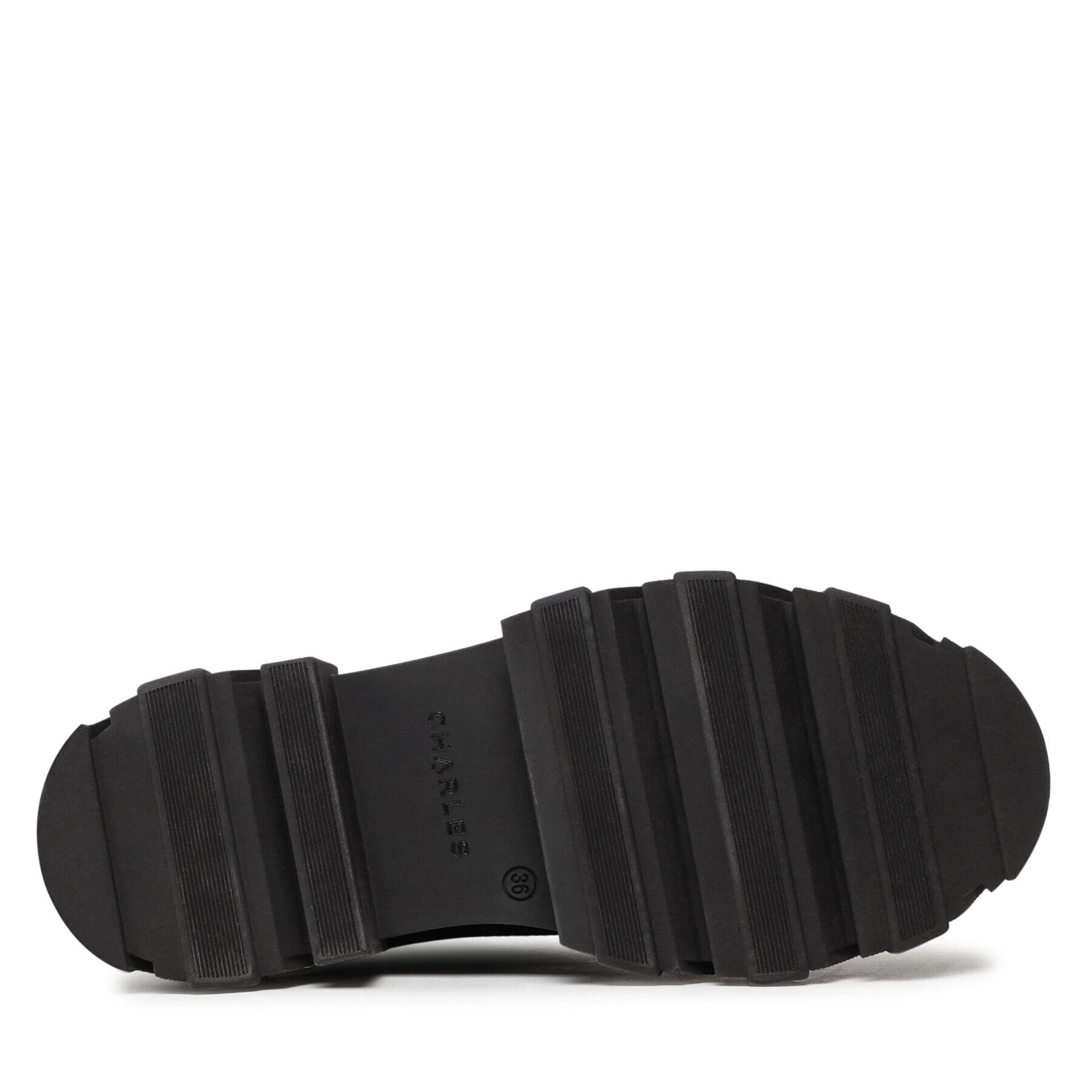 Charles Боти Polla Boots Черен - Pepit.bg