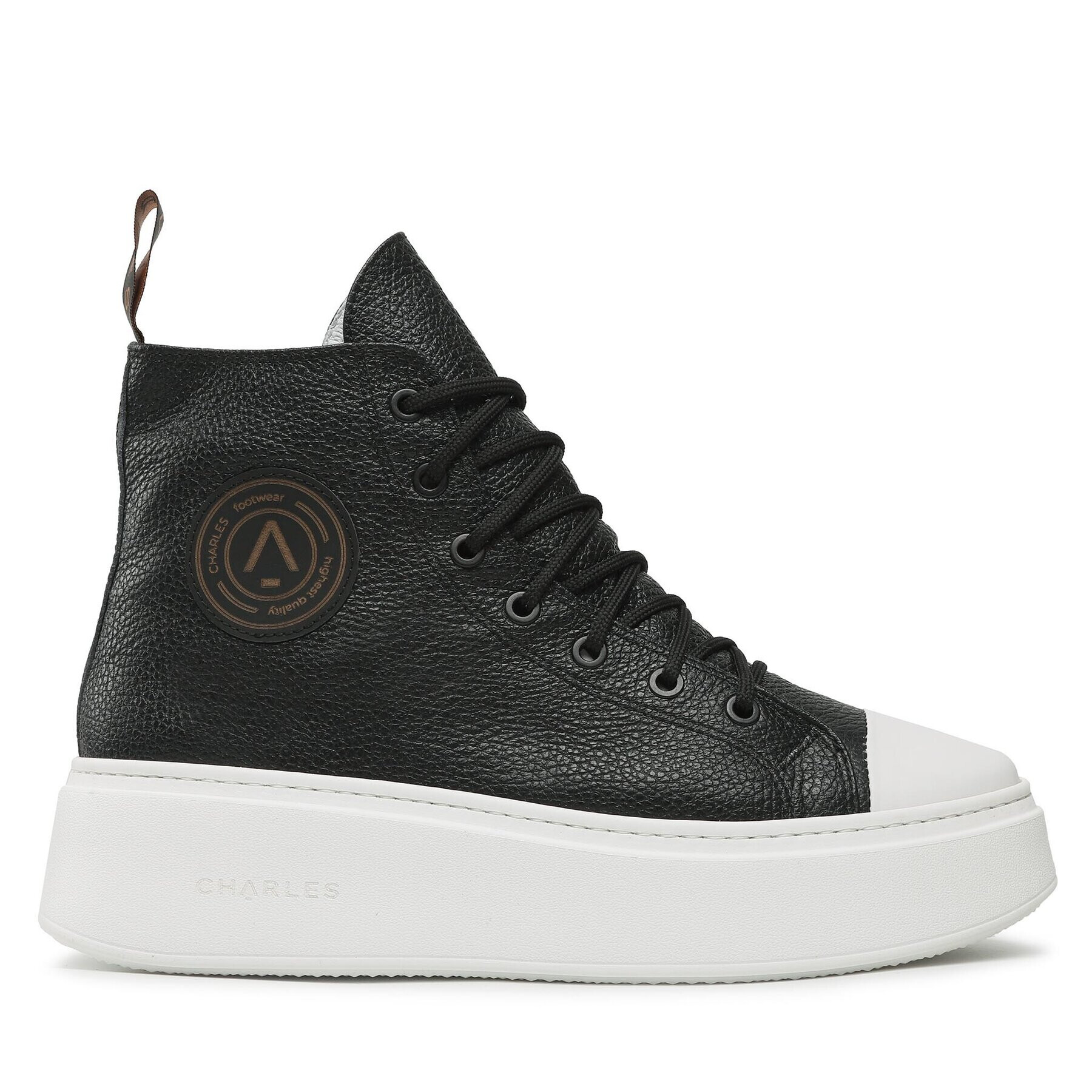 Charles Кецове Lara Sneaker Черен - Pepit.bg