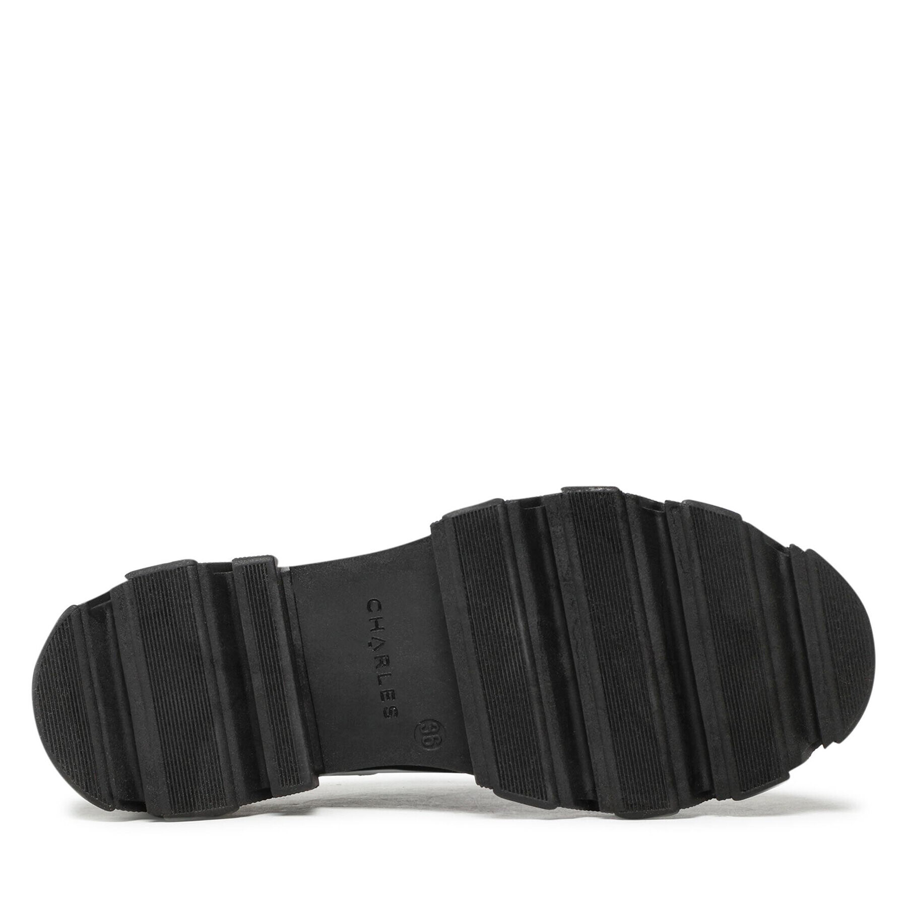Charles Обувки Mey Lace Up Черен - Pepit.bg