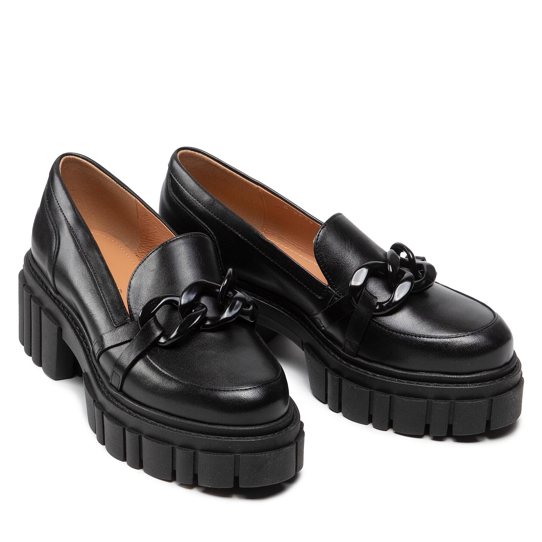 Charles Обувки Saline Loafer Черен - Pepit.bg
