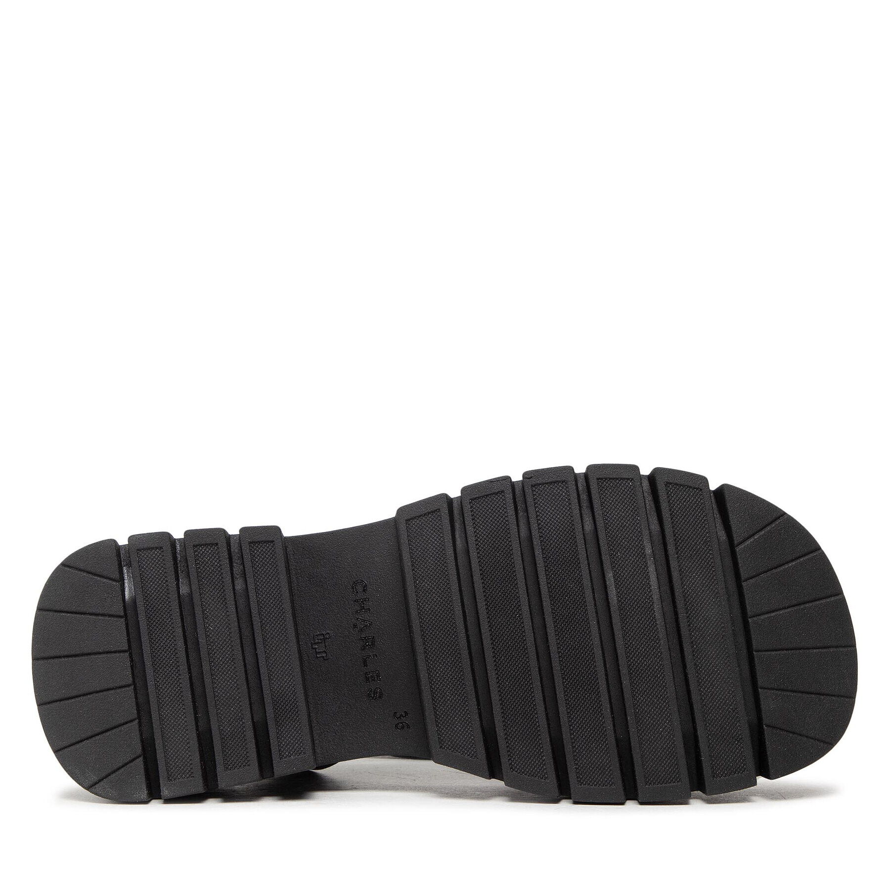 Charles Сандали Jinny Sandal Черен - Pepit.bg