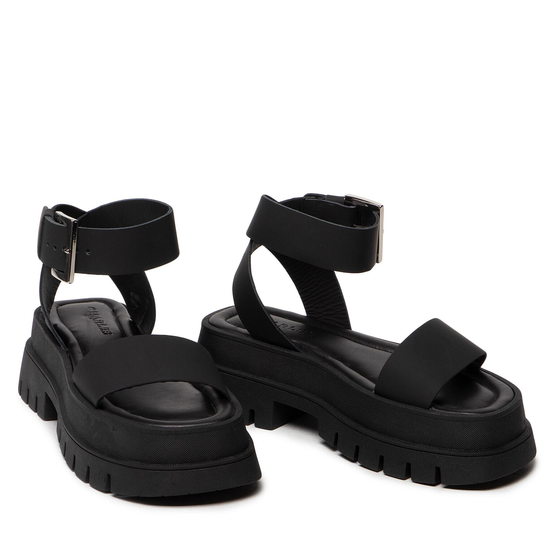 Charles Сандали Jinny Sandal Черен - Pepit.bg