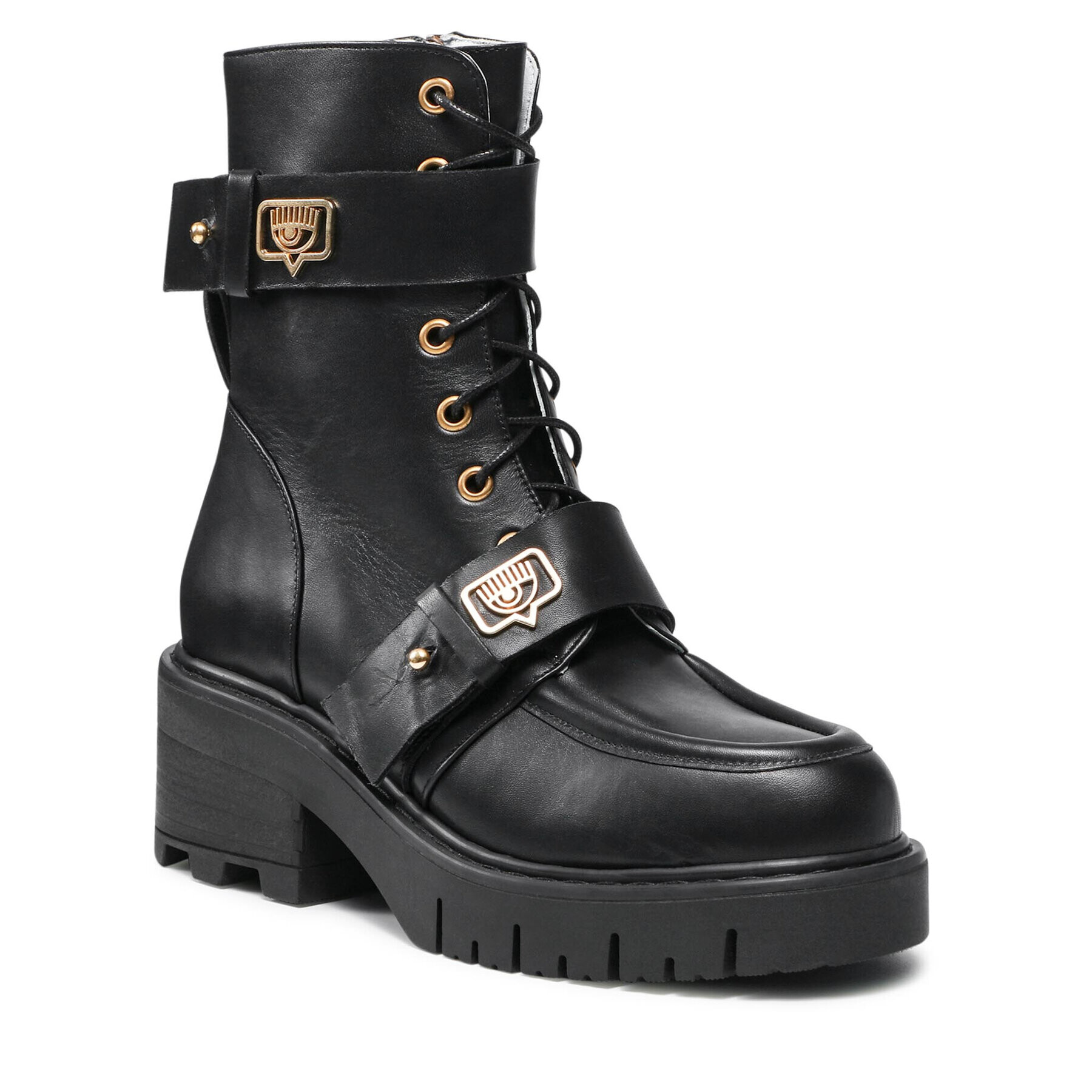 Chiara Ferragni Боти CF2863-001 Черен - Pepit.bg