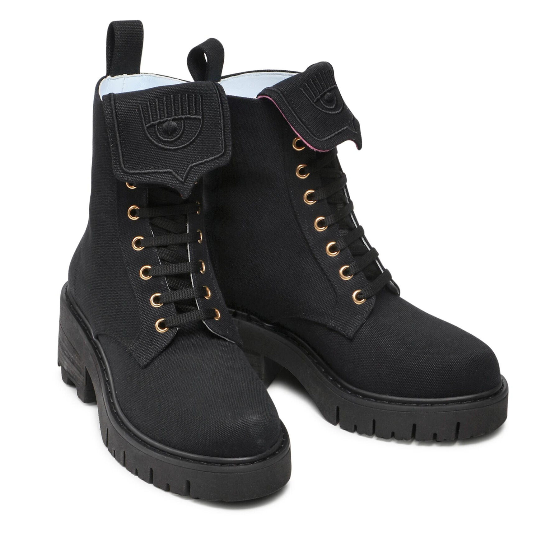 Chiara Ferragni Боти CF2930-001 Черен - Pepit.bg
