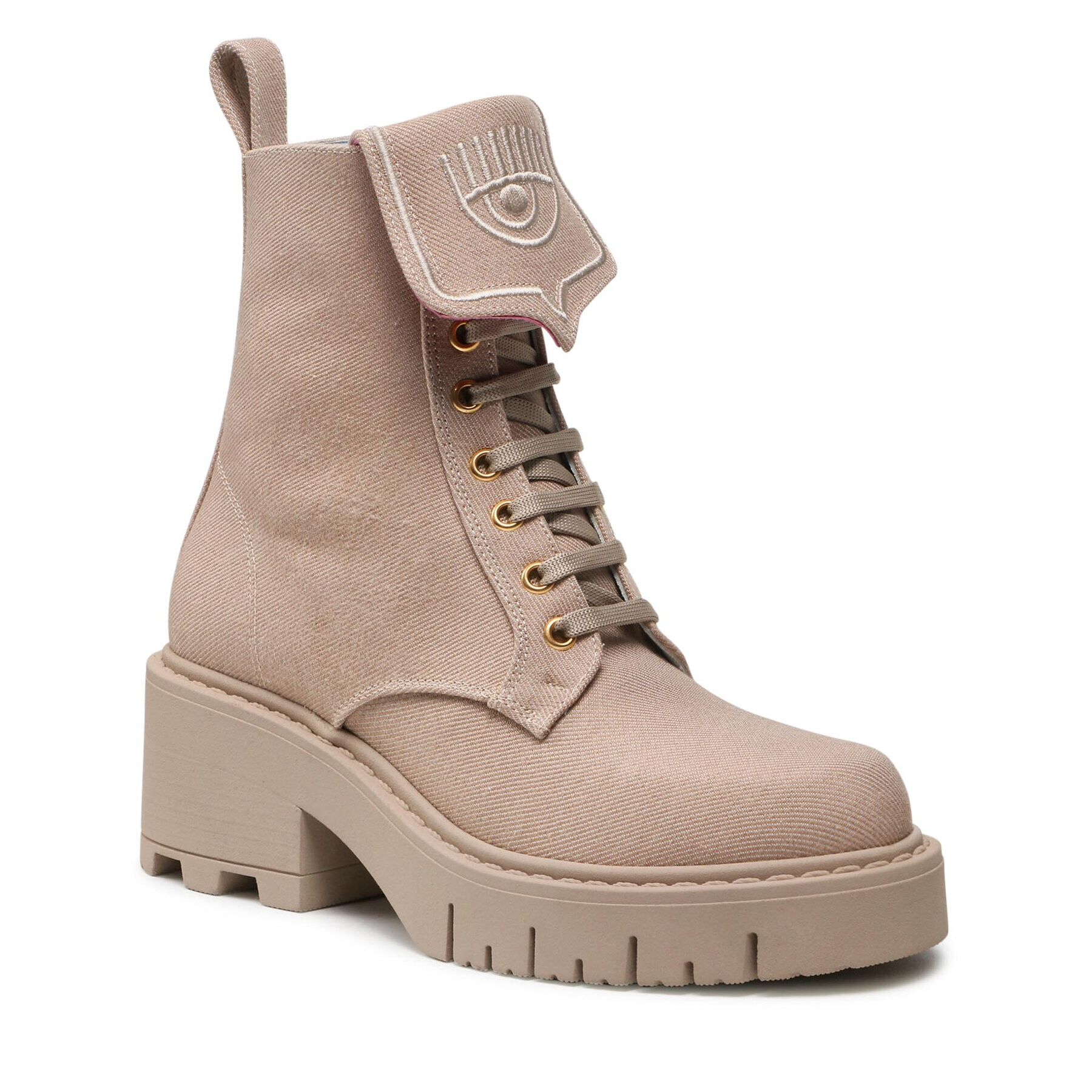 Chiara Ferragni Боти CF2930-014 Кафяв - Pepit.bg