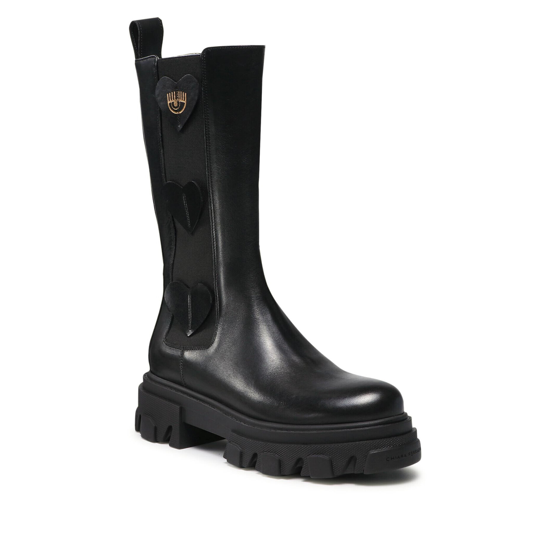 Chiara Ferragni Ботуши CF2853-001 Черен - Pepit.bg