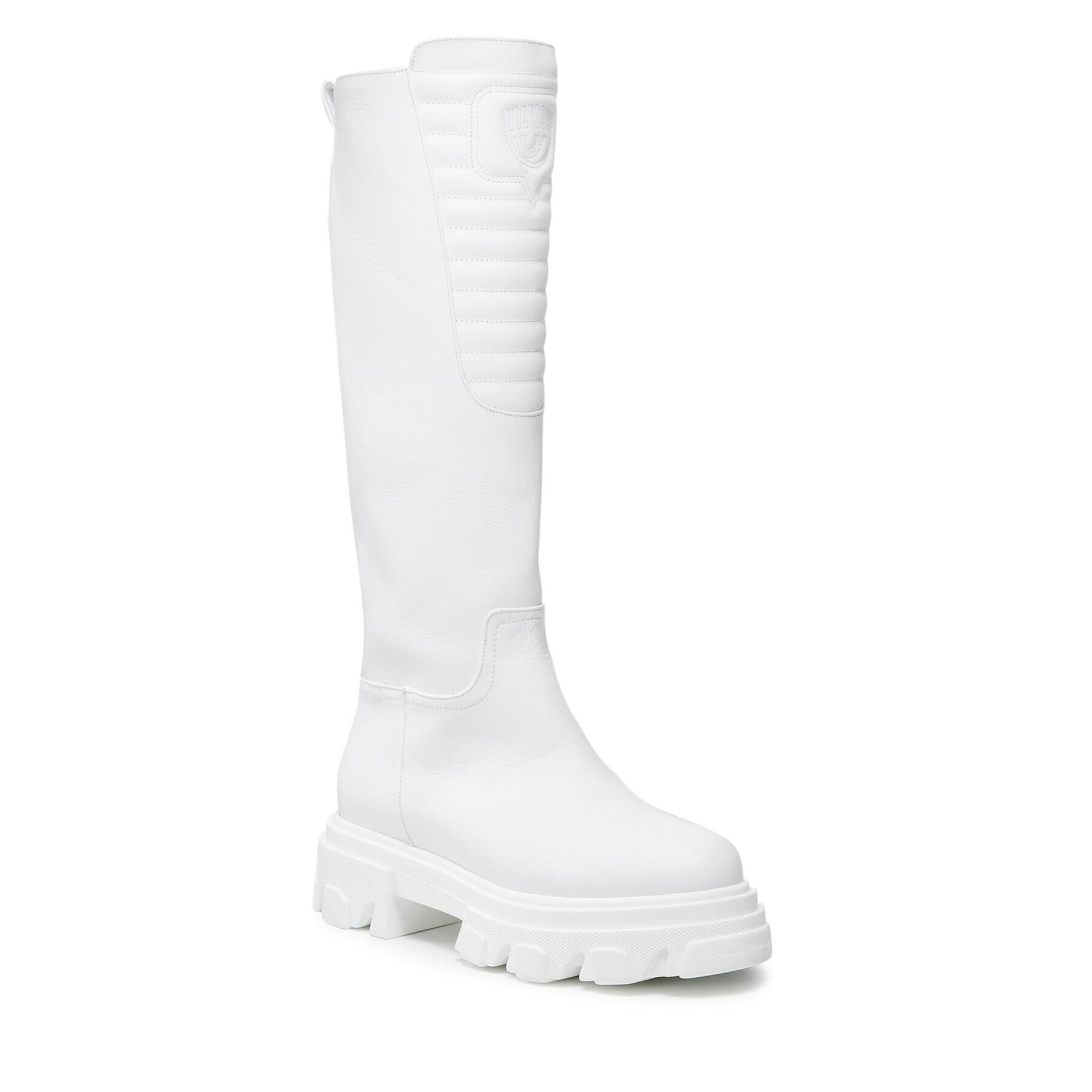 Chiara Ferragni Ботуши CF2858-009 Бял - Pepit.bg
