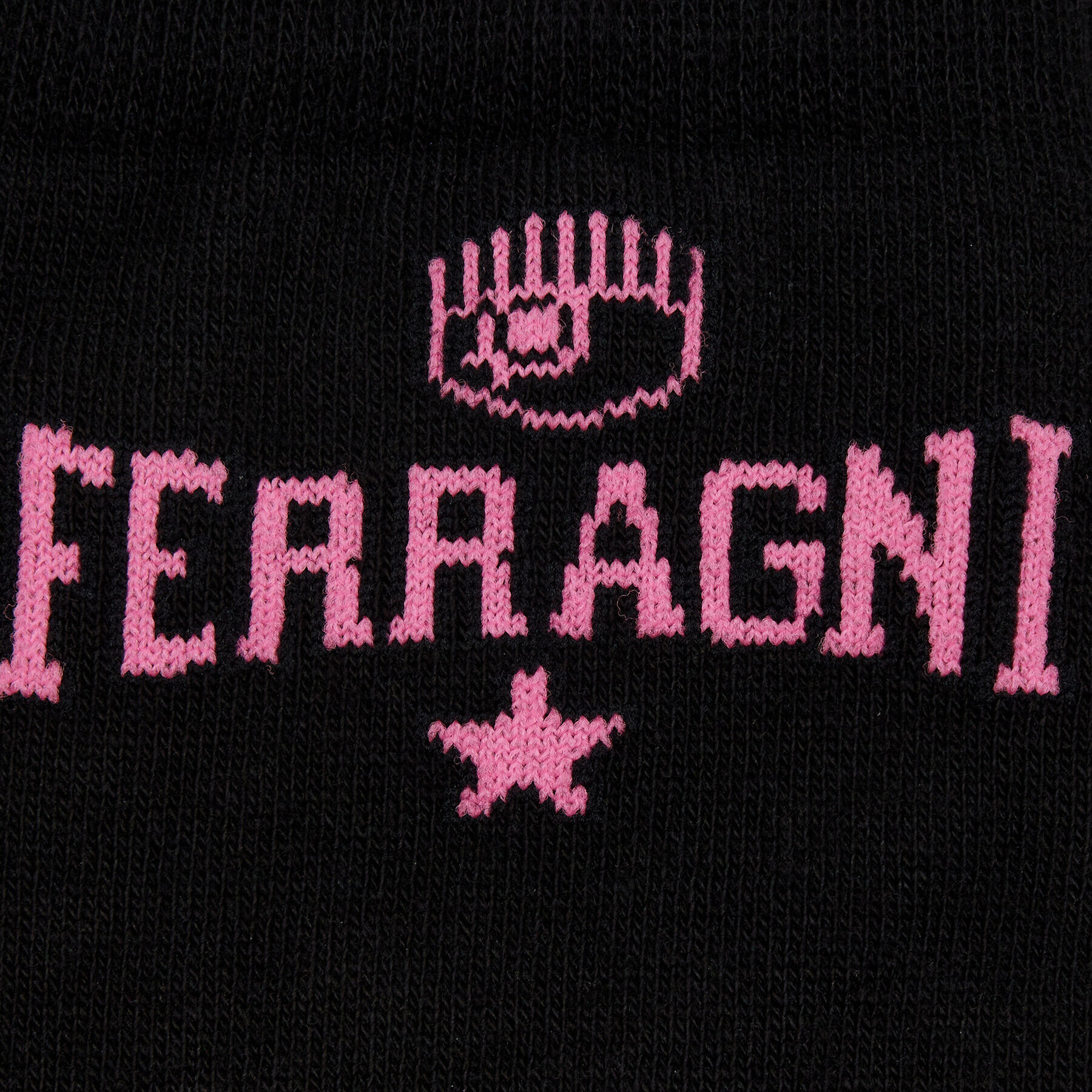 Chiara Ferragni Чорапи дълги дамски 74SB0J04 Черен - Pepit.bg