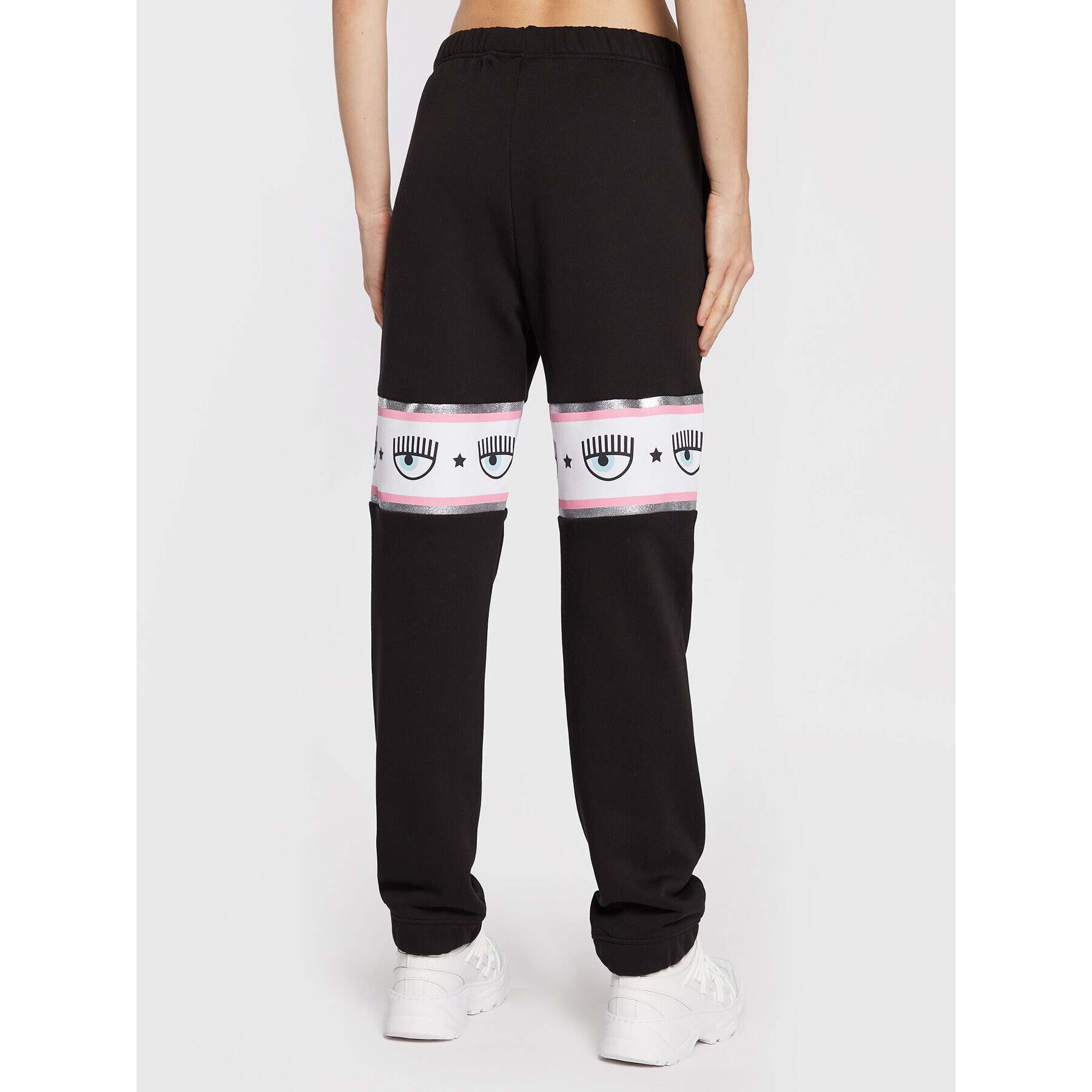 Chiara Ferragni Долнище анцуг 73CBAT03 Черен Jogger Fit - Pepit.bg