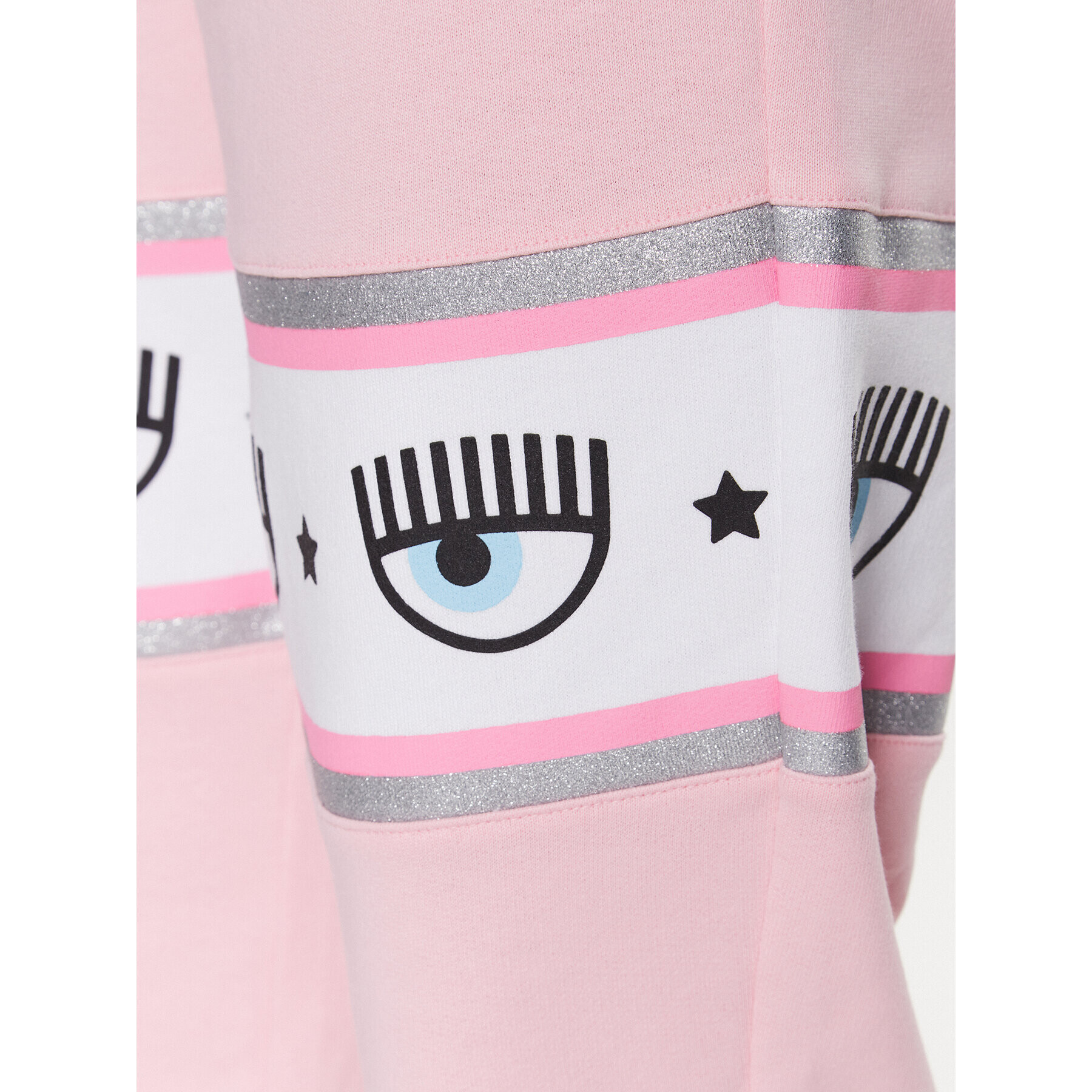 Chiara Ferragni Долнище анцуг 74CBAF01 Розов Regular Fit - Pepit.bg