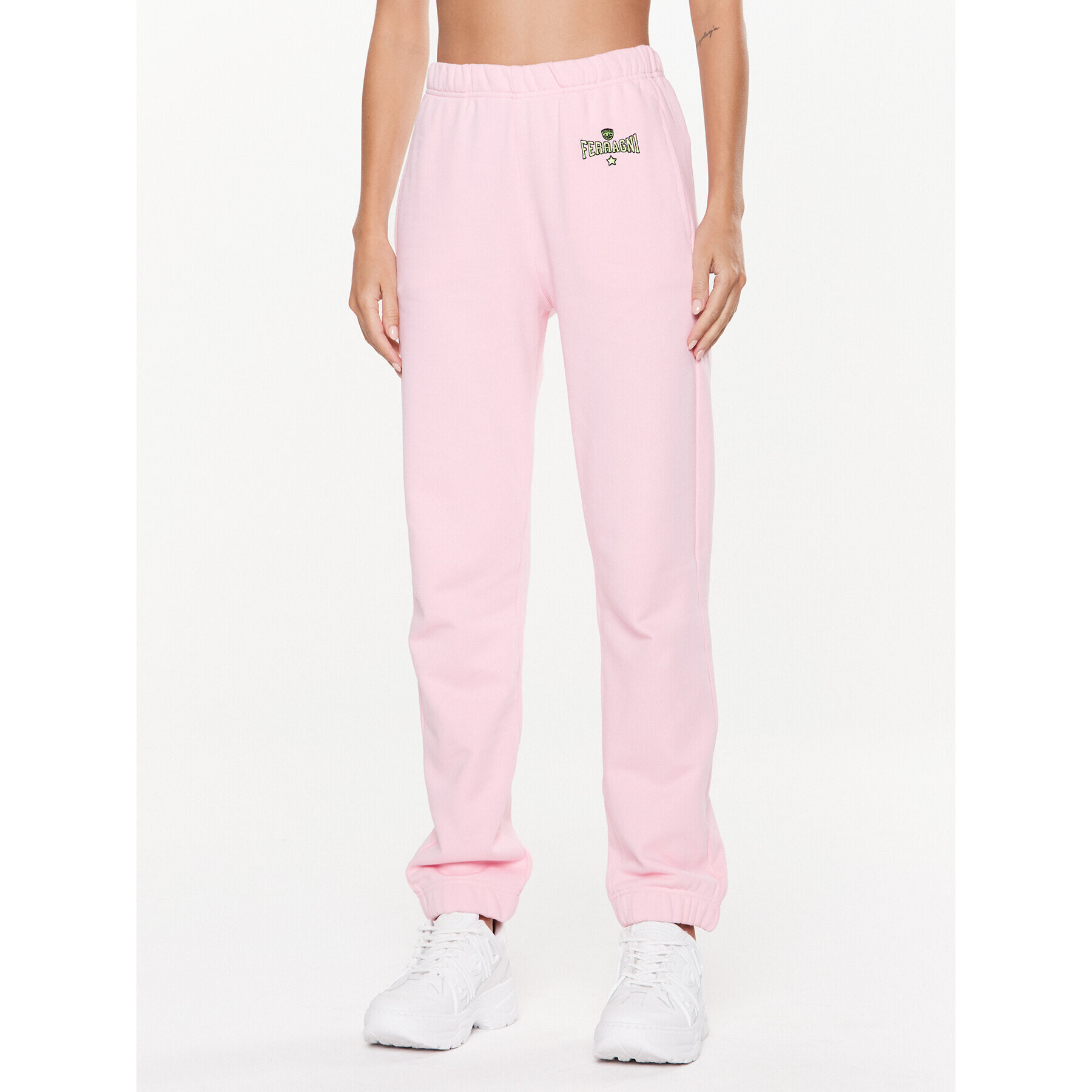 Chiara Ferragni Долнище анцуг 74CBAT01 Розов Regular Fit - Pepit.bg
