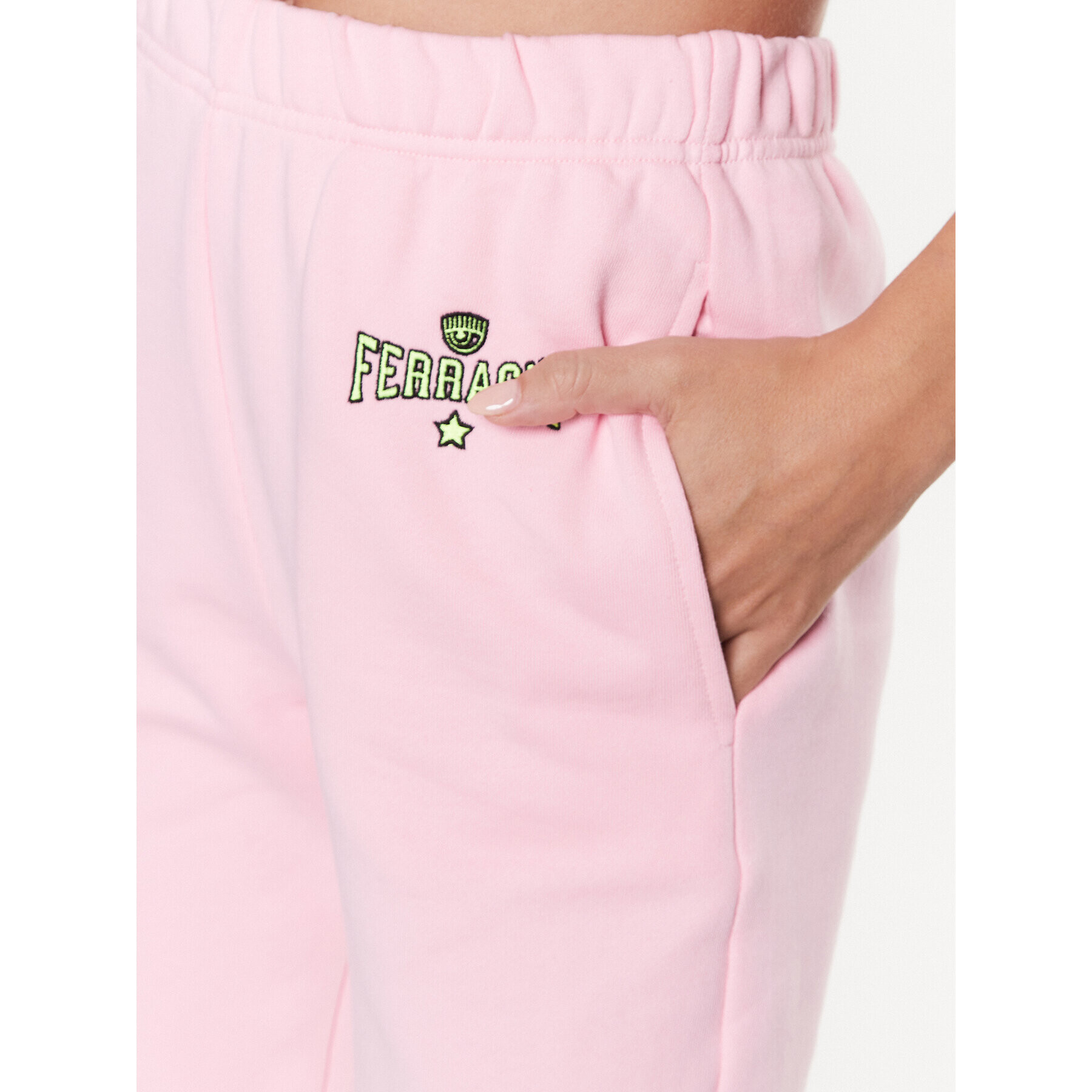 Chiara Ferragni Долнище анцуг 74CBAT01 Розов Regular Fit - Pepit.bg