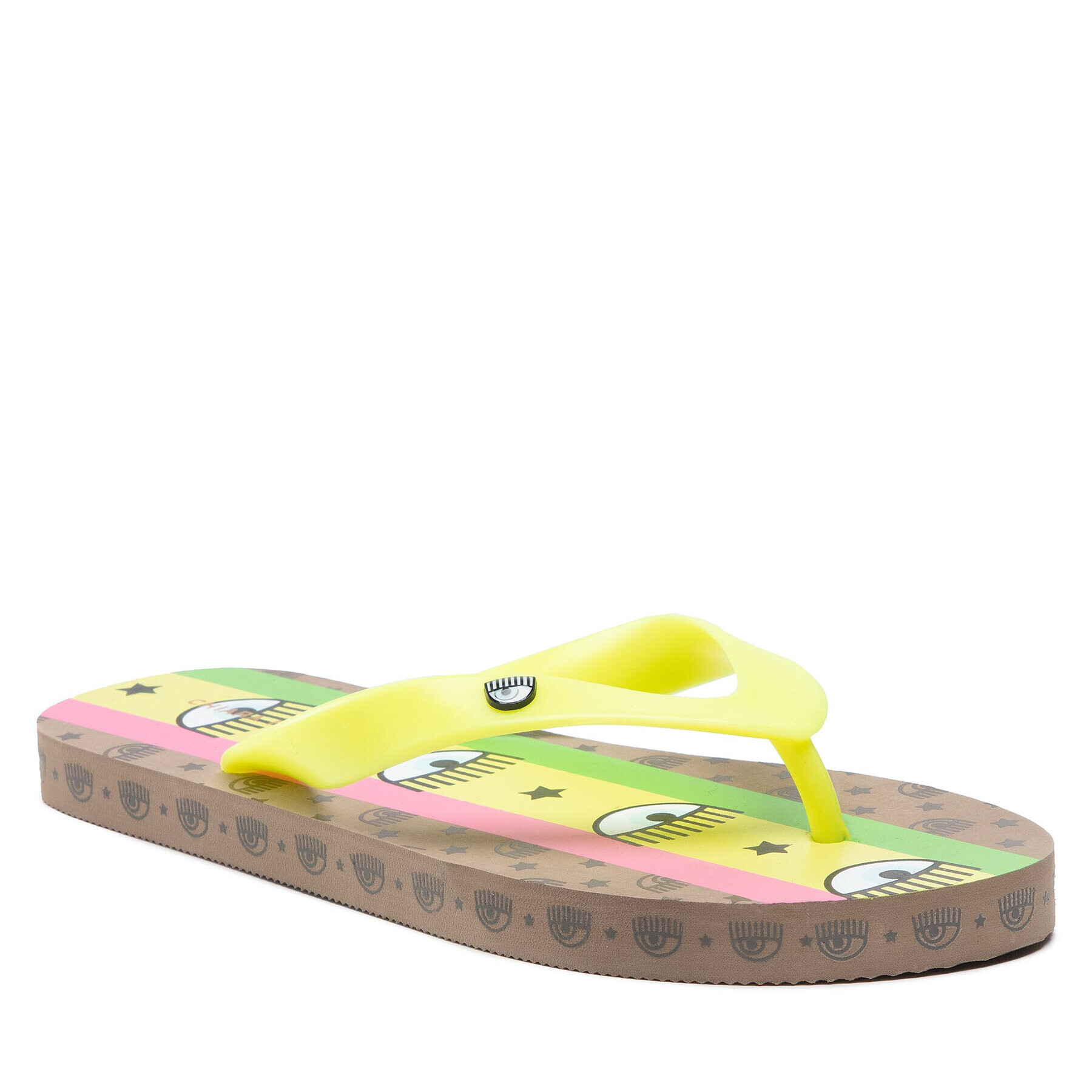 Chiara Ferragni Джапанки CF2969-036 Жълт - Pepit.bg