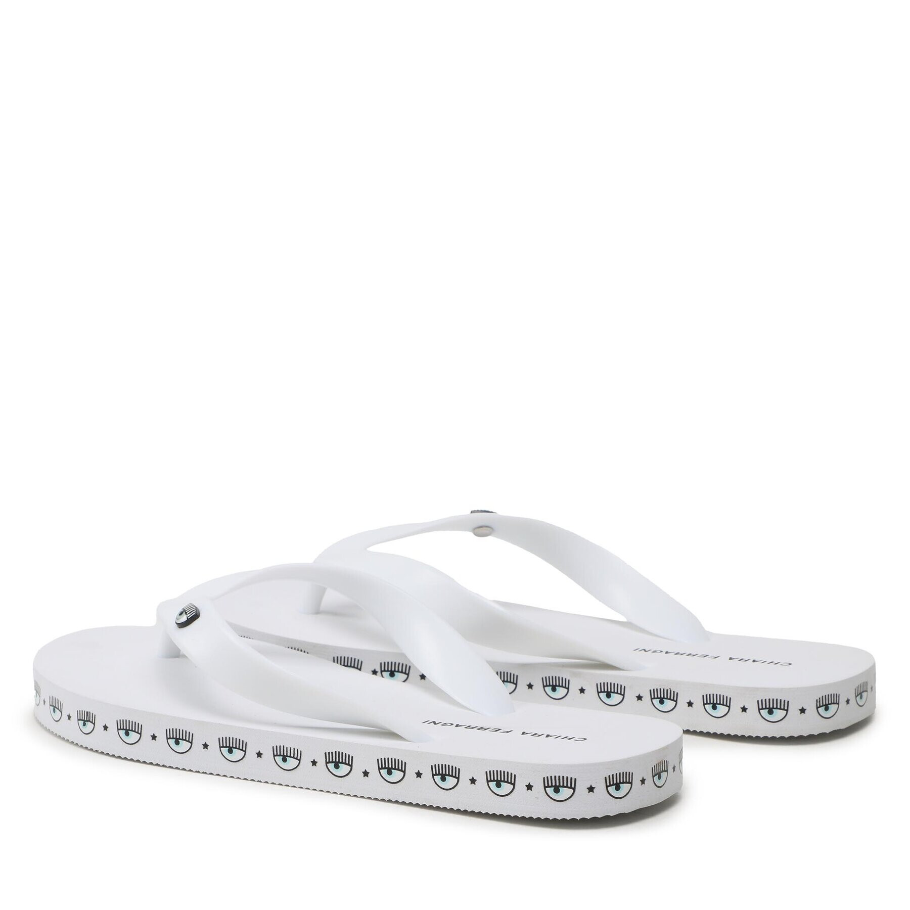 Chiara Ferragni Джапанки CF3164-009 Бял - Pepit.bg