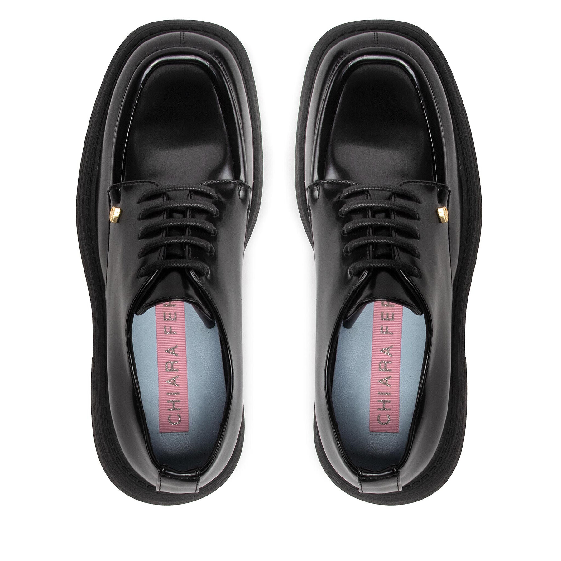 Chiara Ferragni Оксфордки CF3033-001 Черен - Pepit.bg