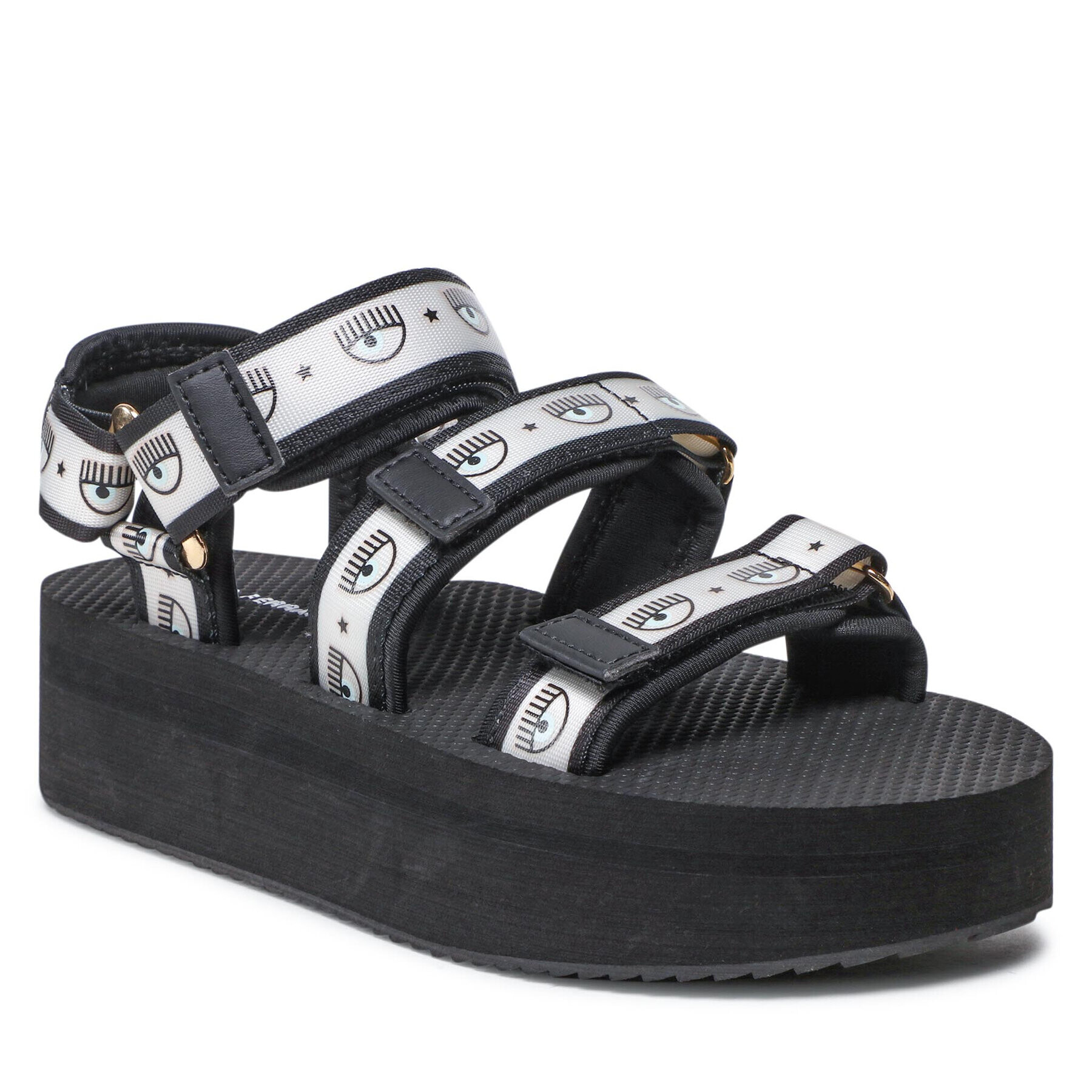 Chiara Ferragni Сандали CF2961-001 Черен - Pepit.bg
