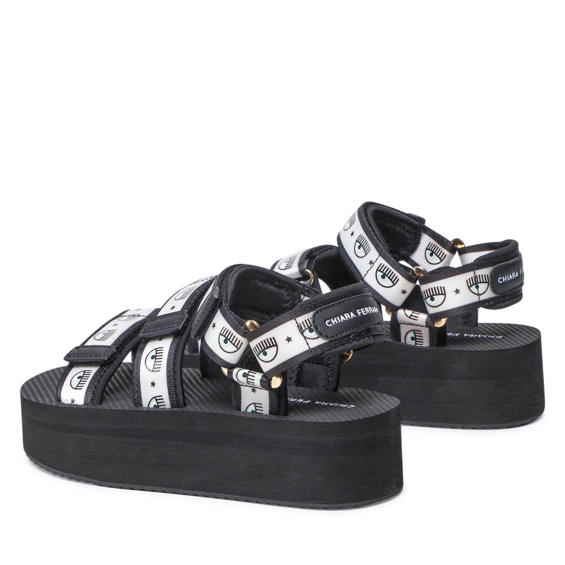 Chiara Ferragni Сандали CF2961-001 Черен - Pepit.bg