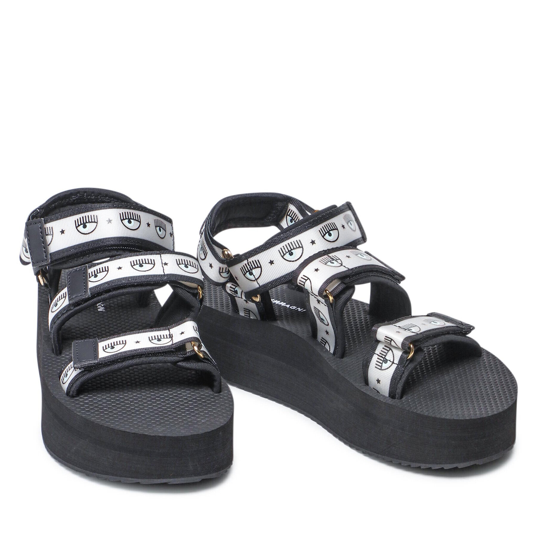 Chiara Ferragni Сандали CF2961-001 Черен - Pepit.bg