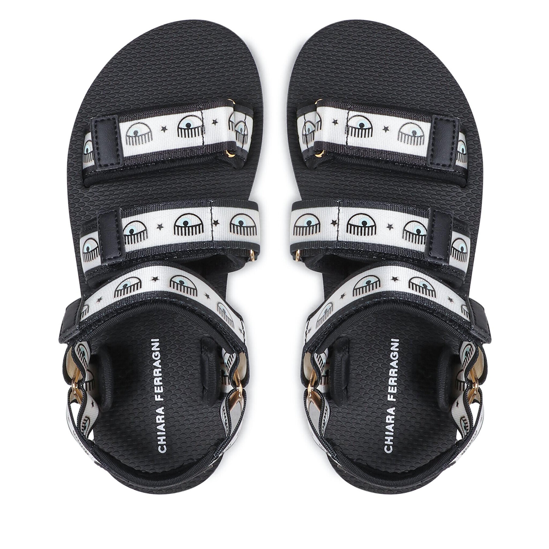 Chiara Ferragni Сандали CF2961-001 Черен - Pepit.bg