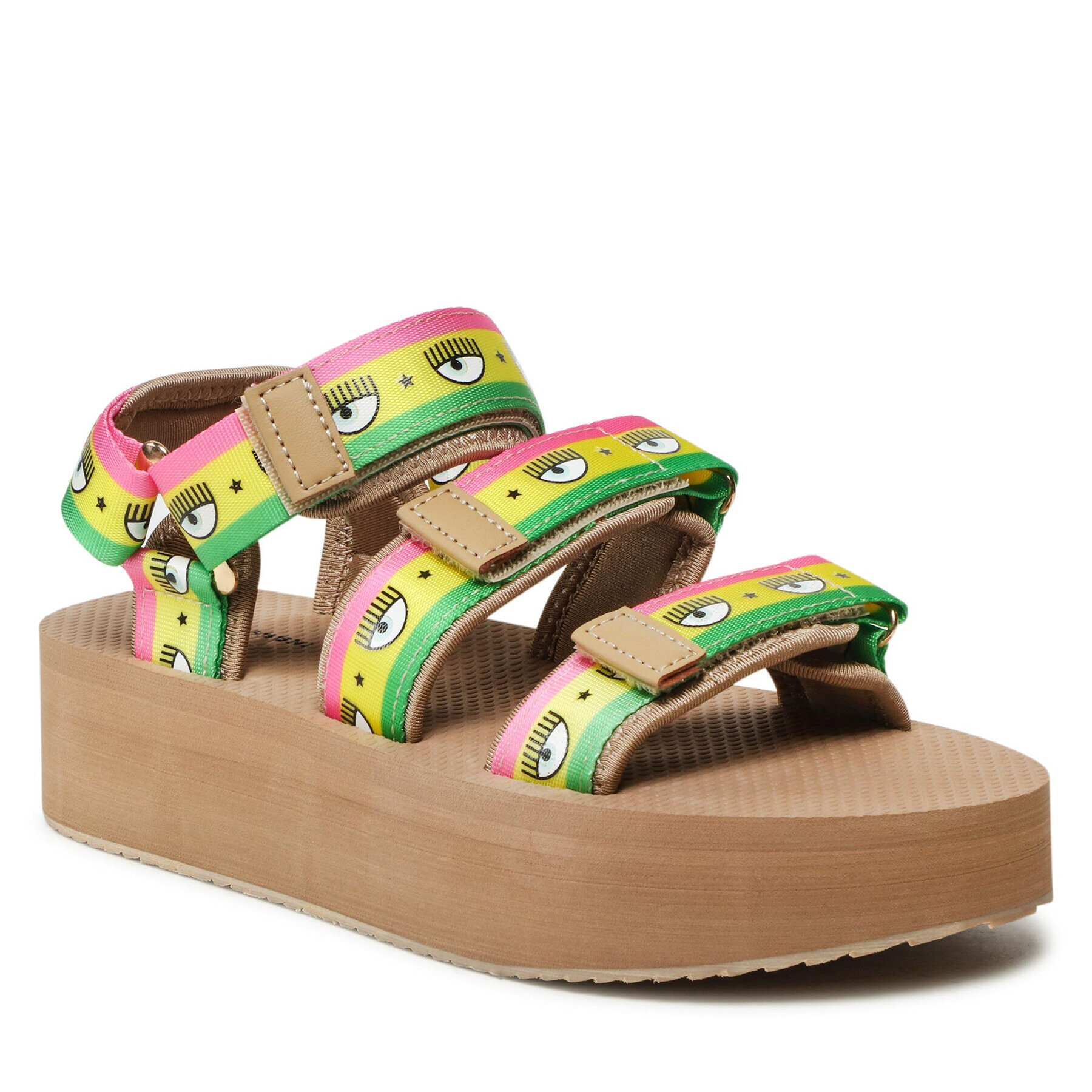 Chiara Ferragni Сандали CF2962-010 Цветен - Pepit.bg