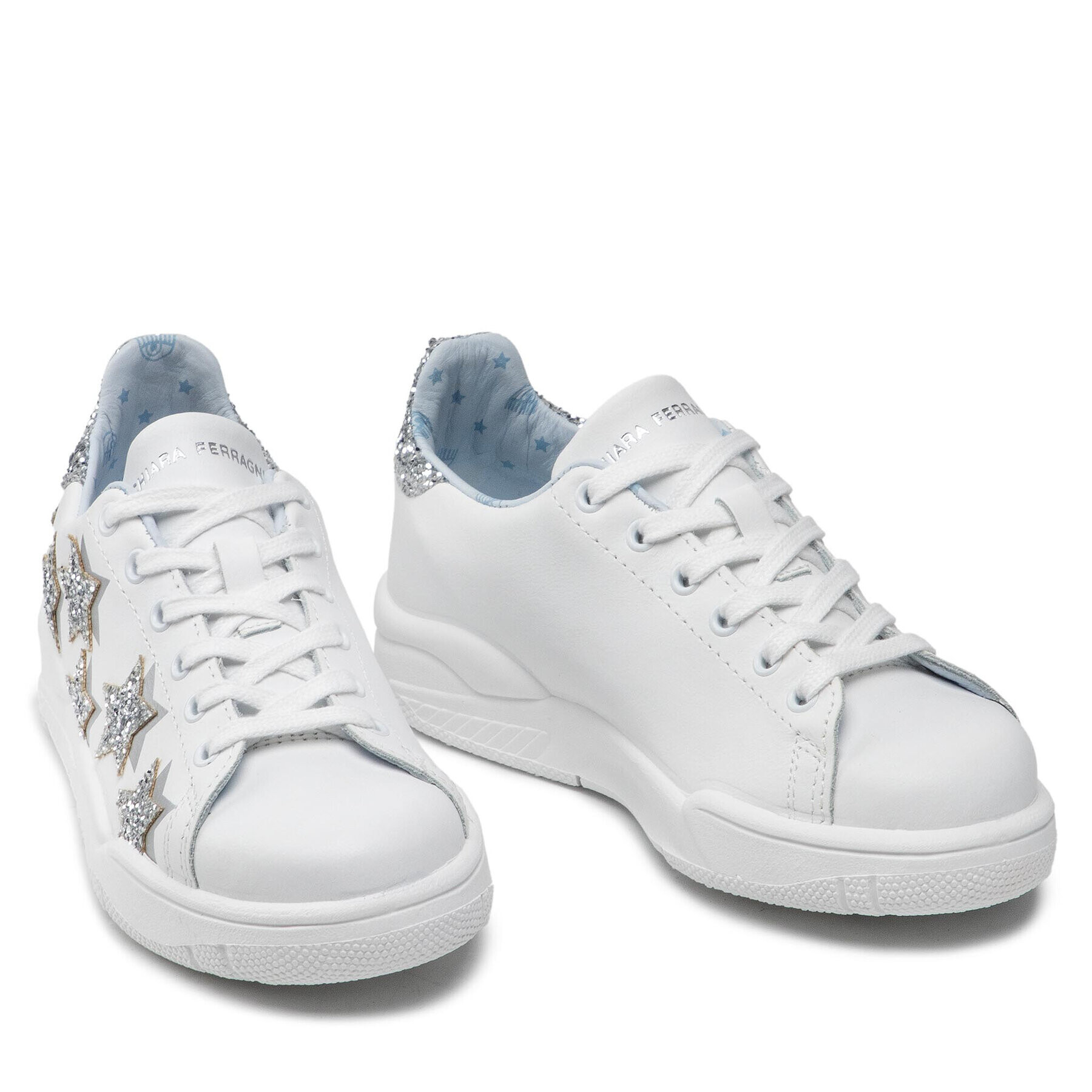 Chiara Ferragni Сникърси CF2842-064 Бял - Pepit.bg