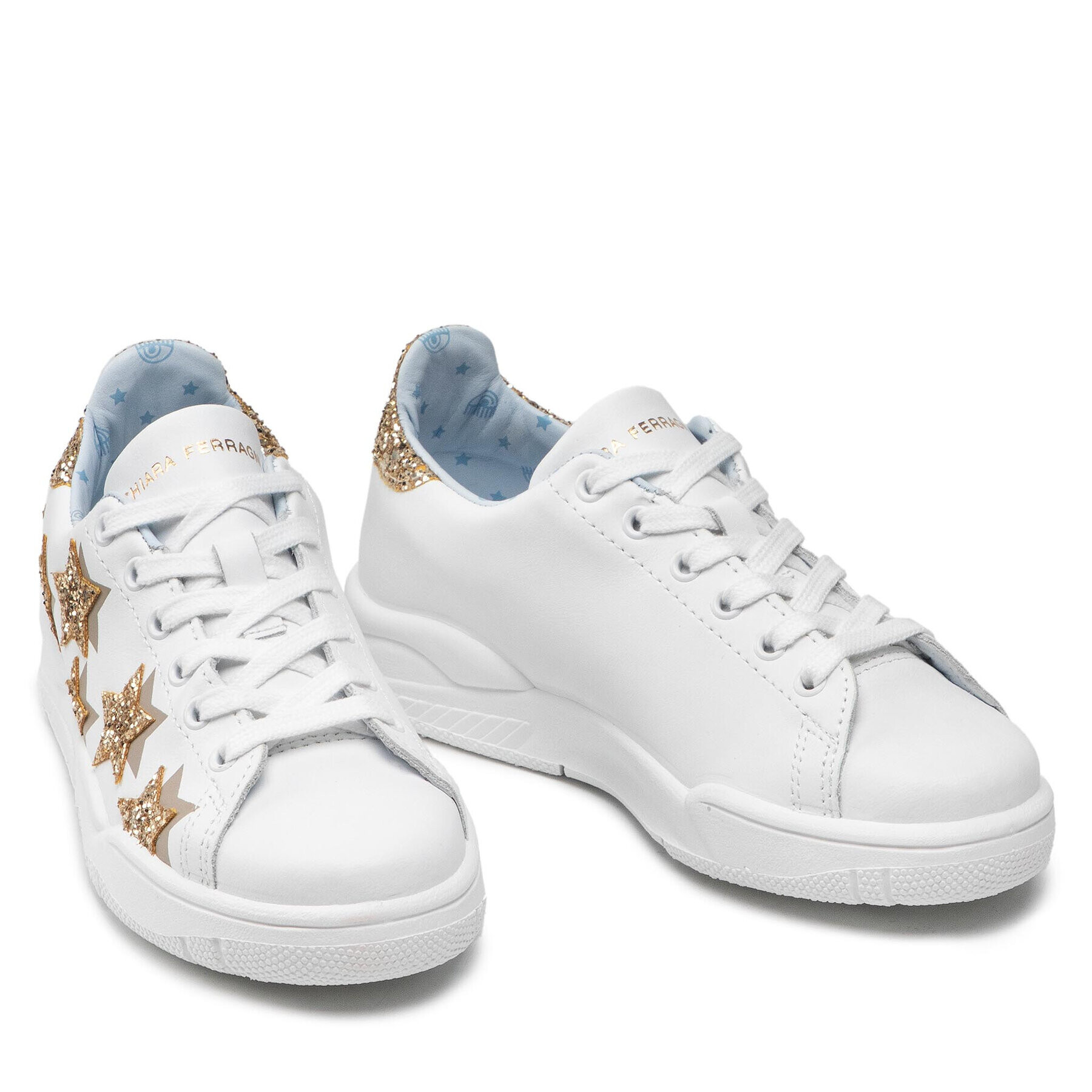 Chiara Ferragni Сникърси CF2842-074 Бял - Pepit.bg