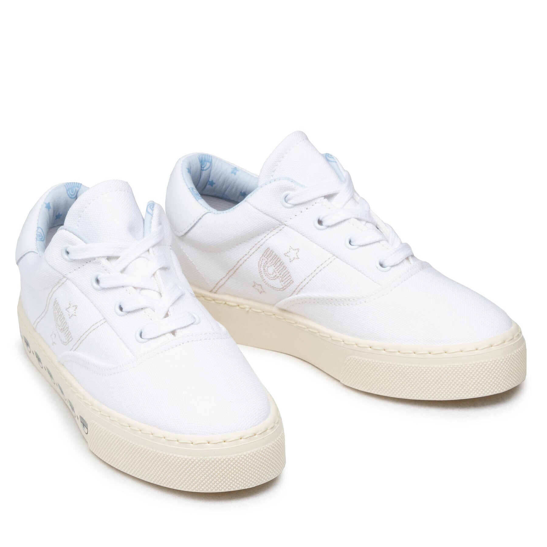 Chiara Ferragni Сникърси CF2924-009 Бял - Pepit.bg