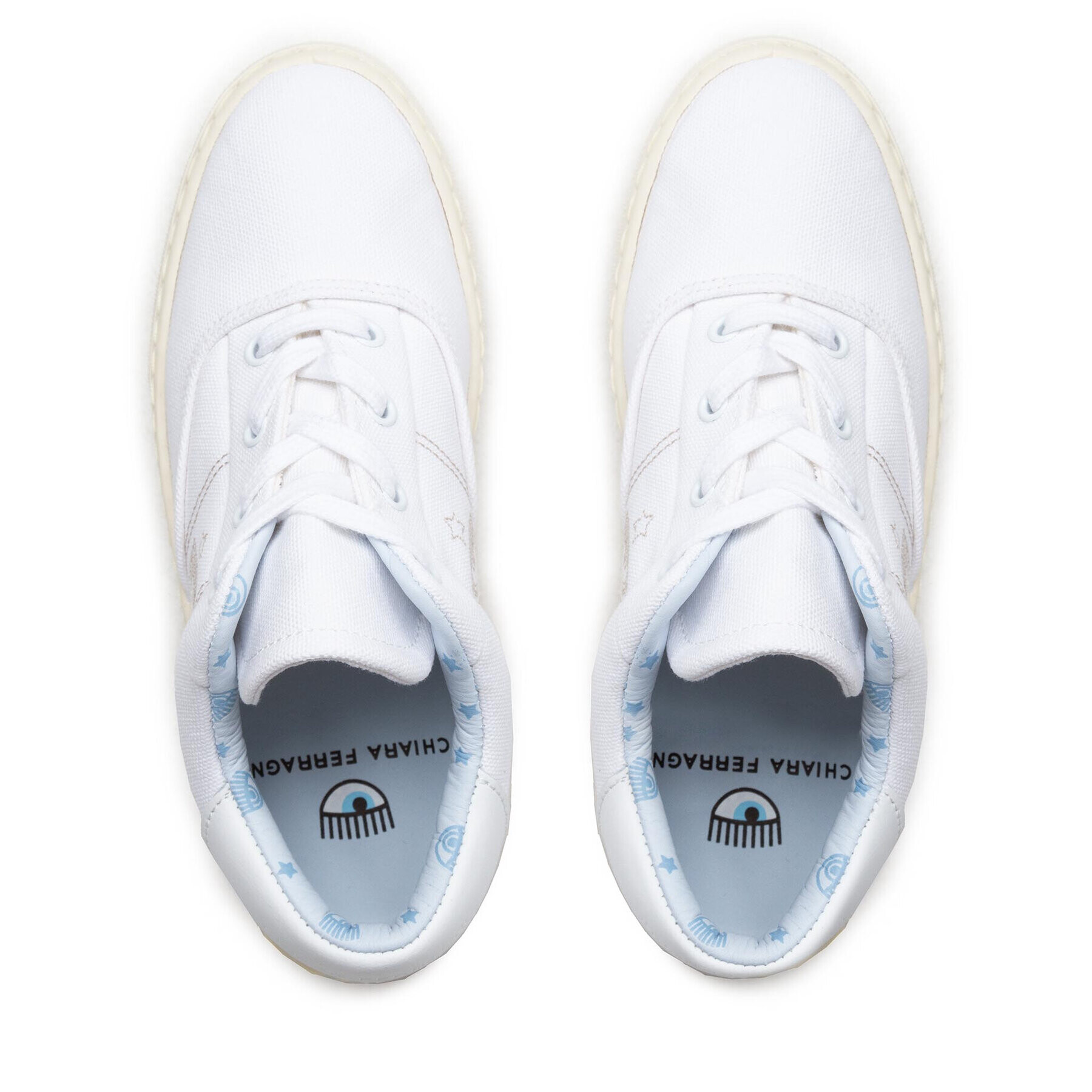 Chiara Ferragni Сникърси CF2924-009 Бял - Pepit.bg