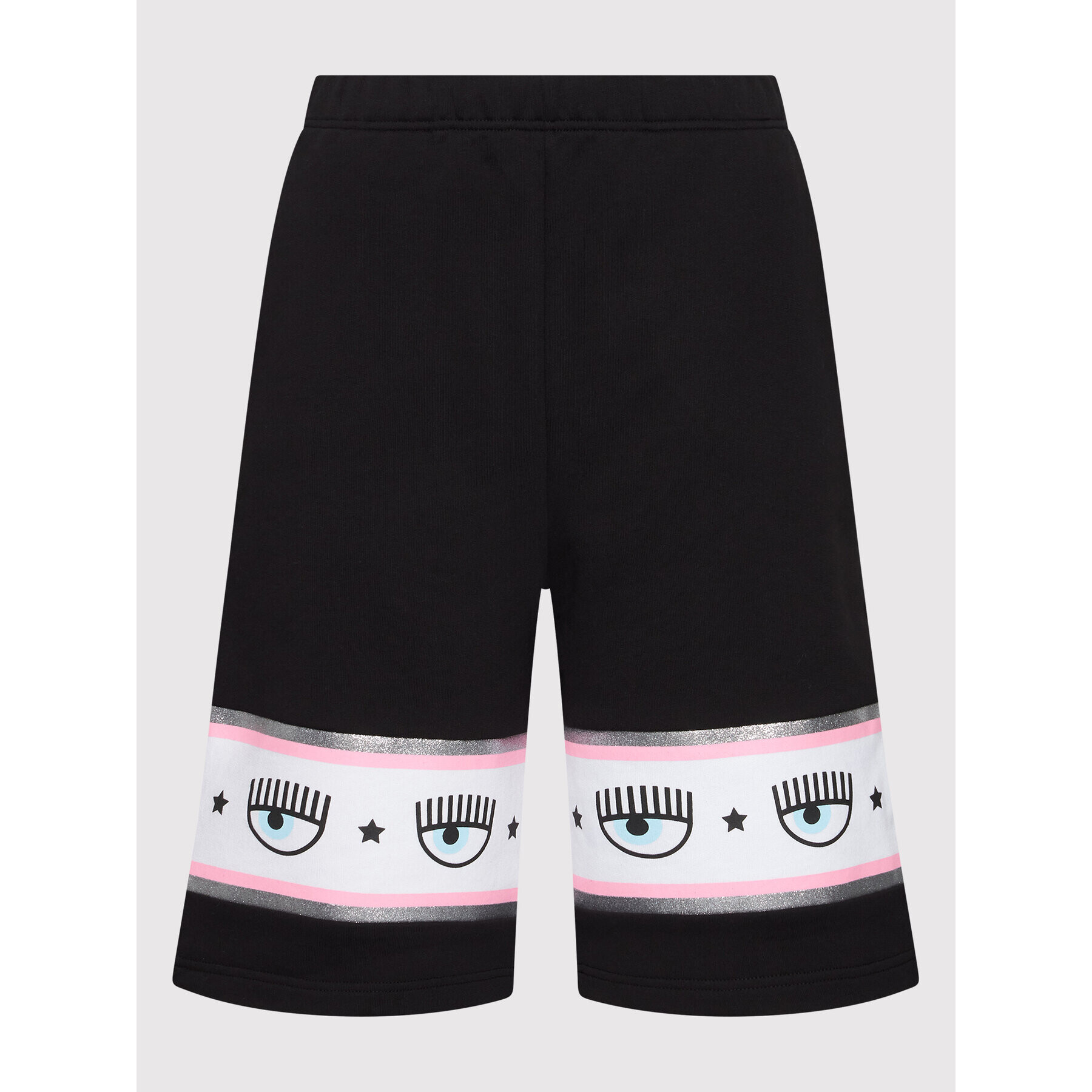 Chiara Ferragni Спортни шорти 72CBDT05 Черен Regular Fit - Pepit.bg