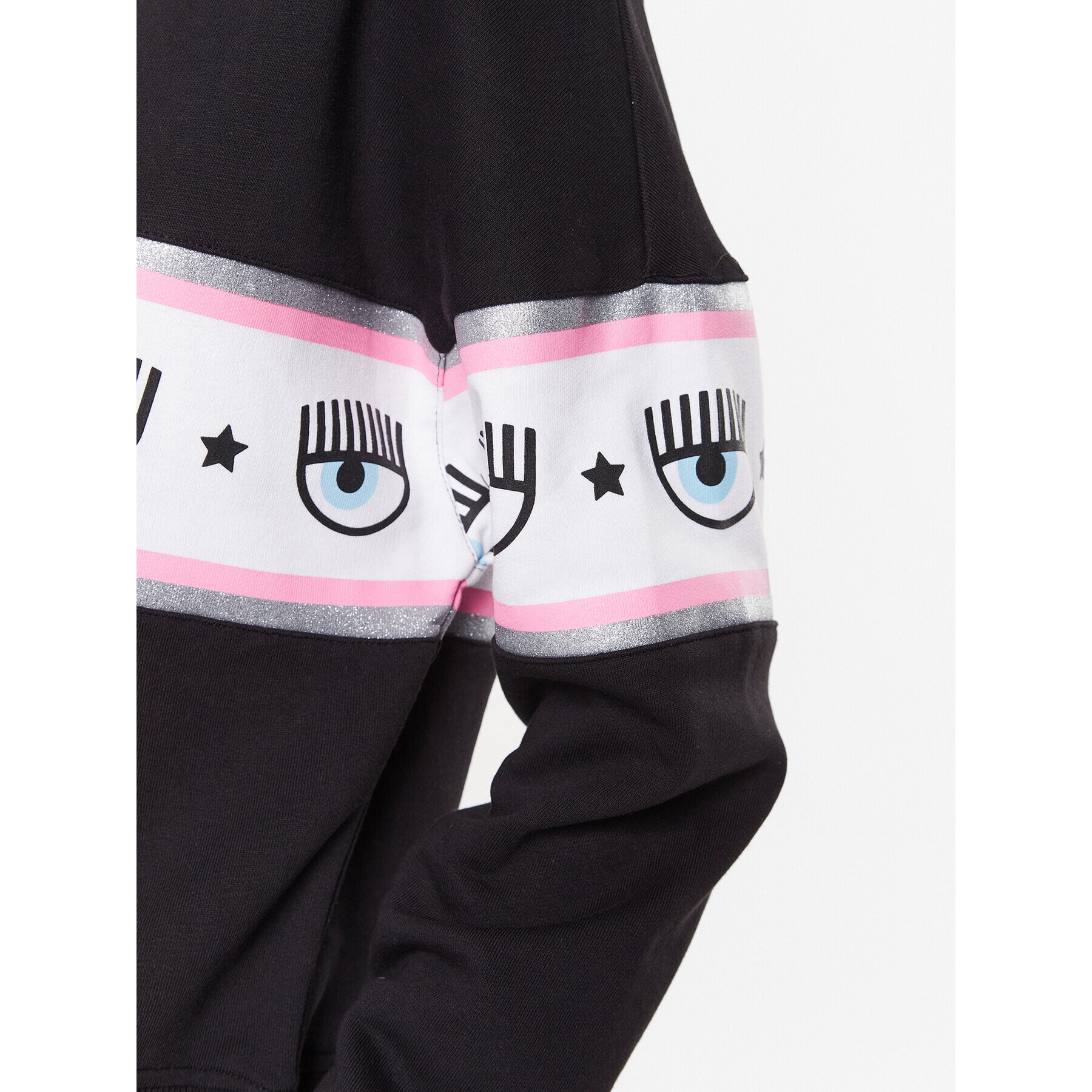 Chiara Ferragni Суитшърт 74CBIF02 Черен Regular Fit - Pepit.bg