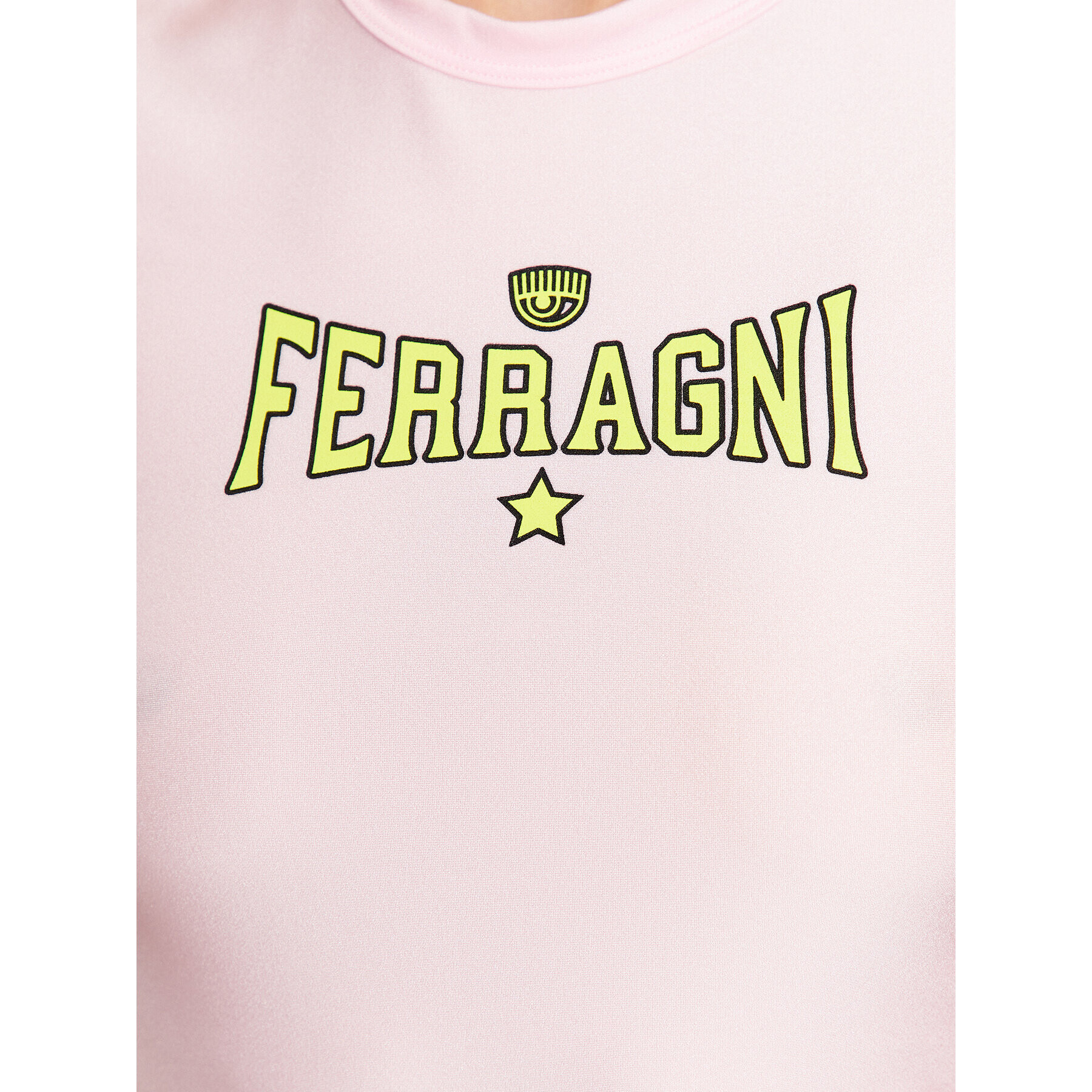 Chiara Ferragni Тишърт 74CBM266 Розов Regular Fit - Pepit.bg